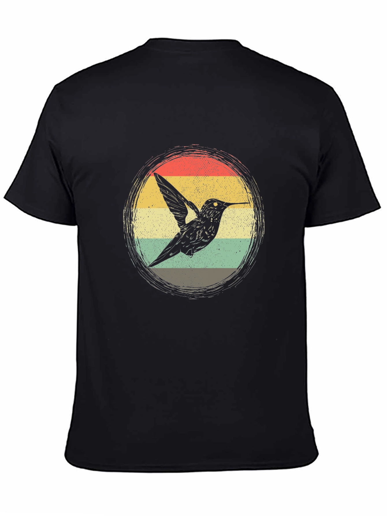 Retro Hummingbird Graphic Tee