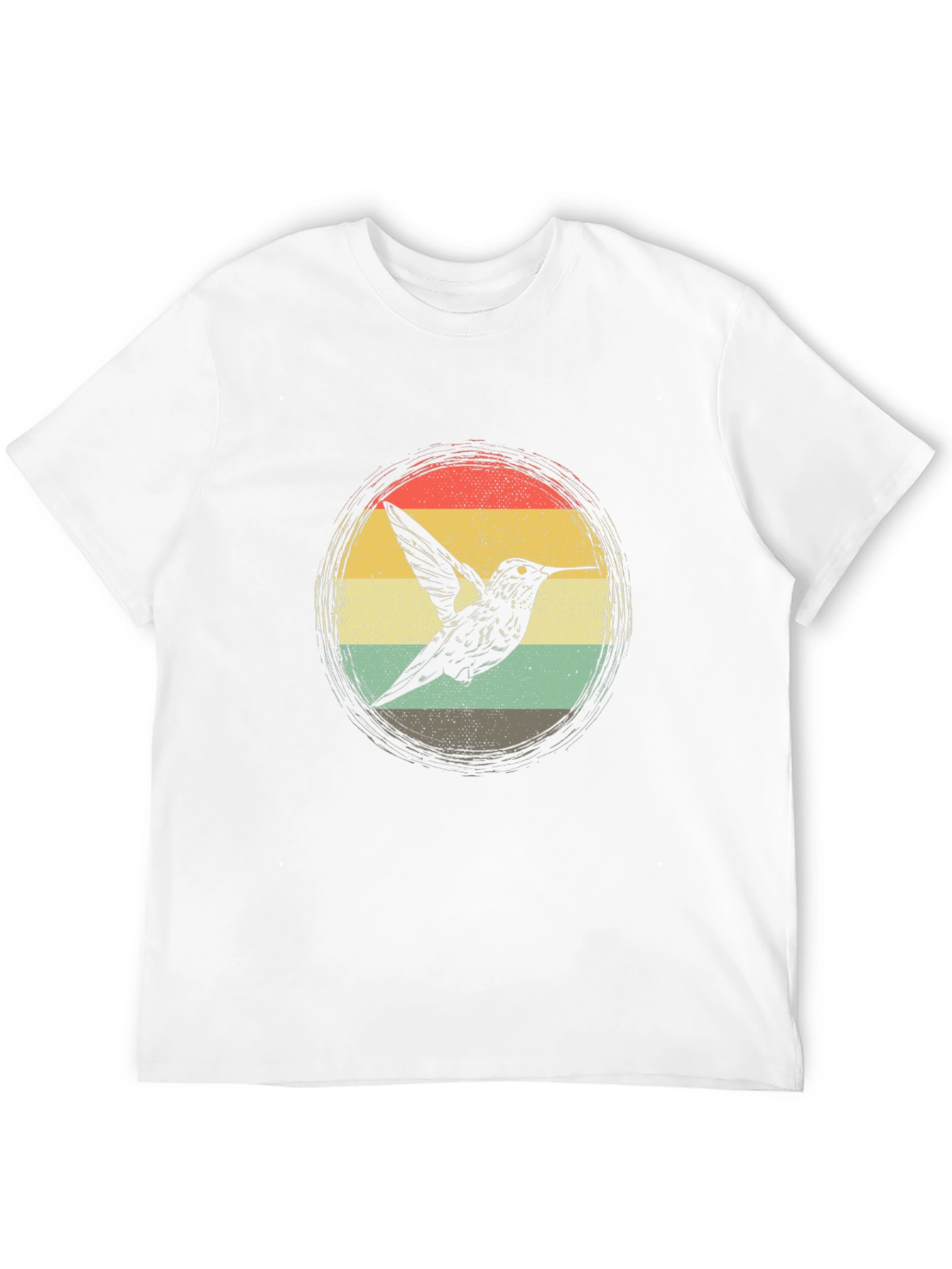 Retro Hummingbird Graphic Tee