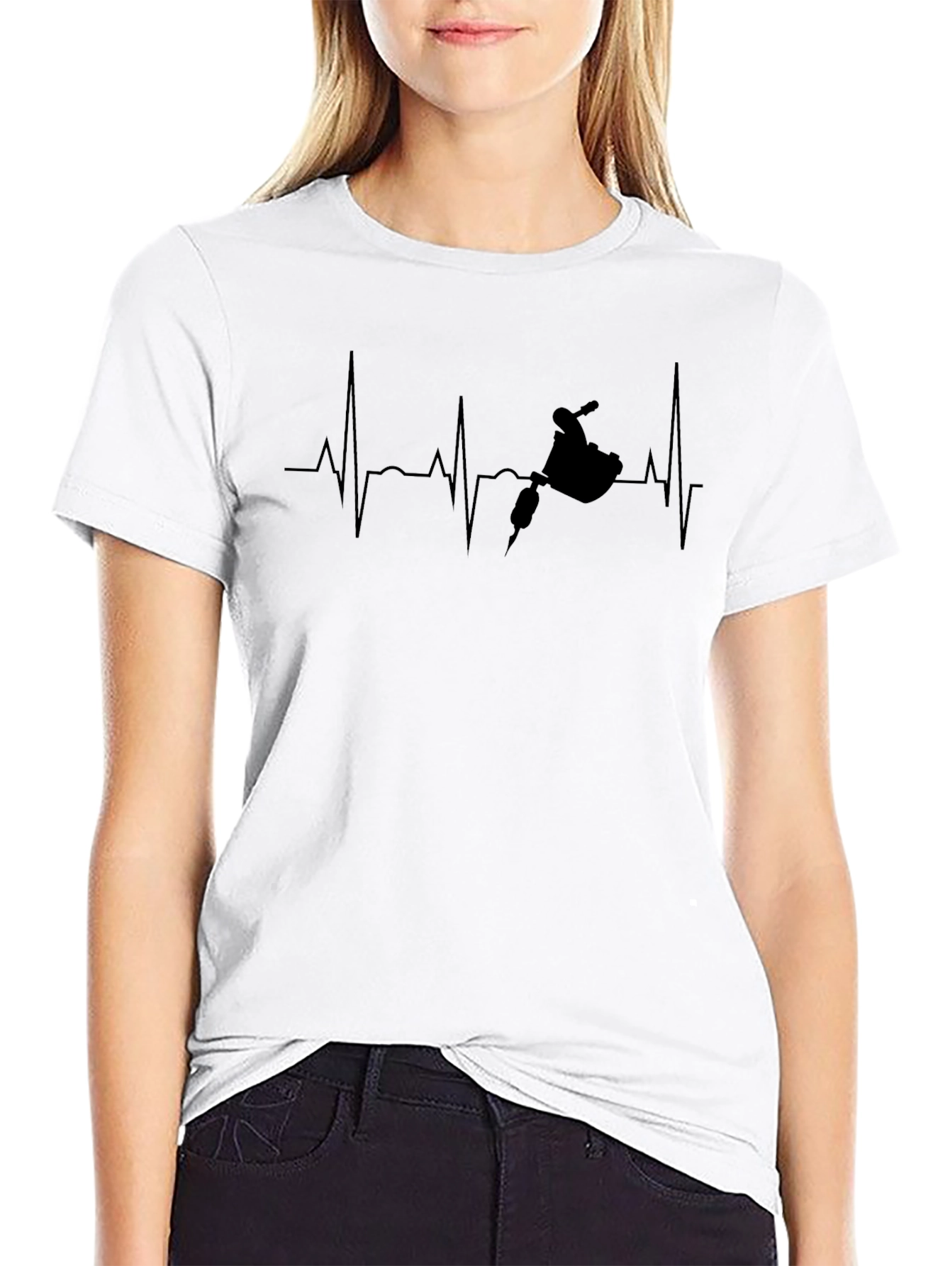 Tattoo Heartbeat T-Shirt - Ink Lover Tee