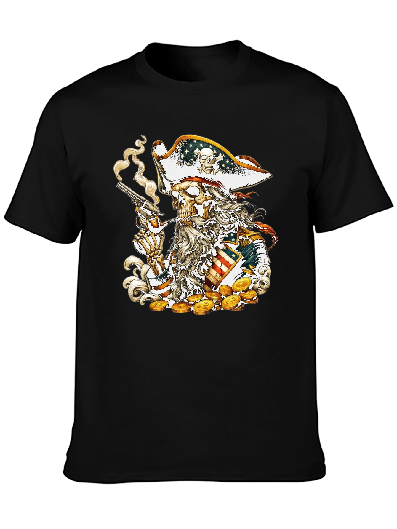 Pirate Skeleton Graphic Tee