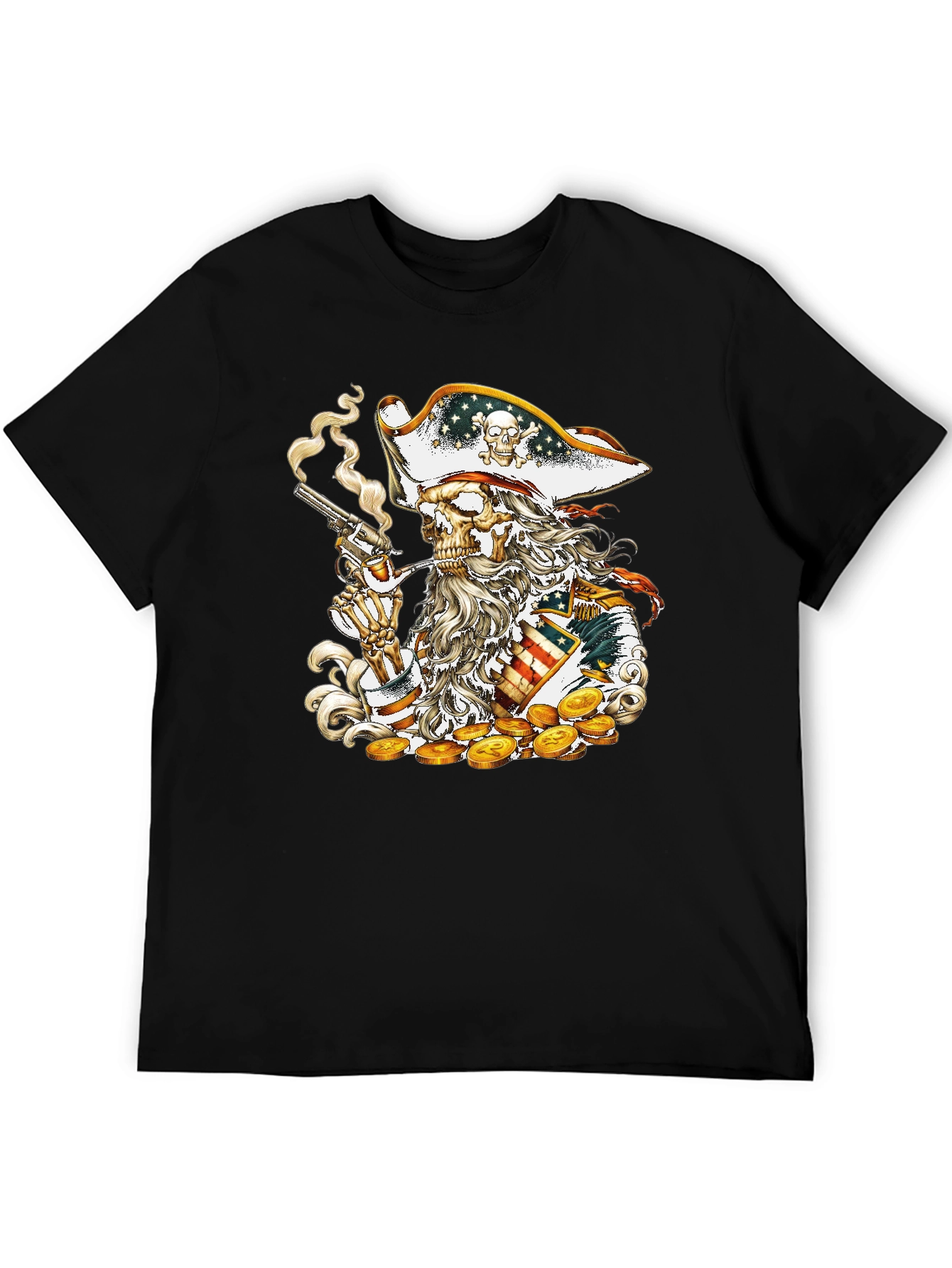 Pirate Skeleton Graphic Tee