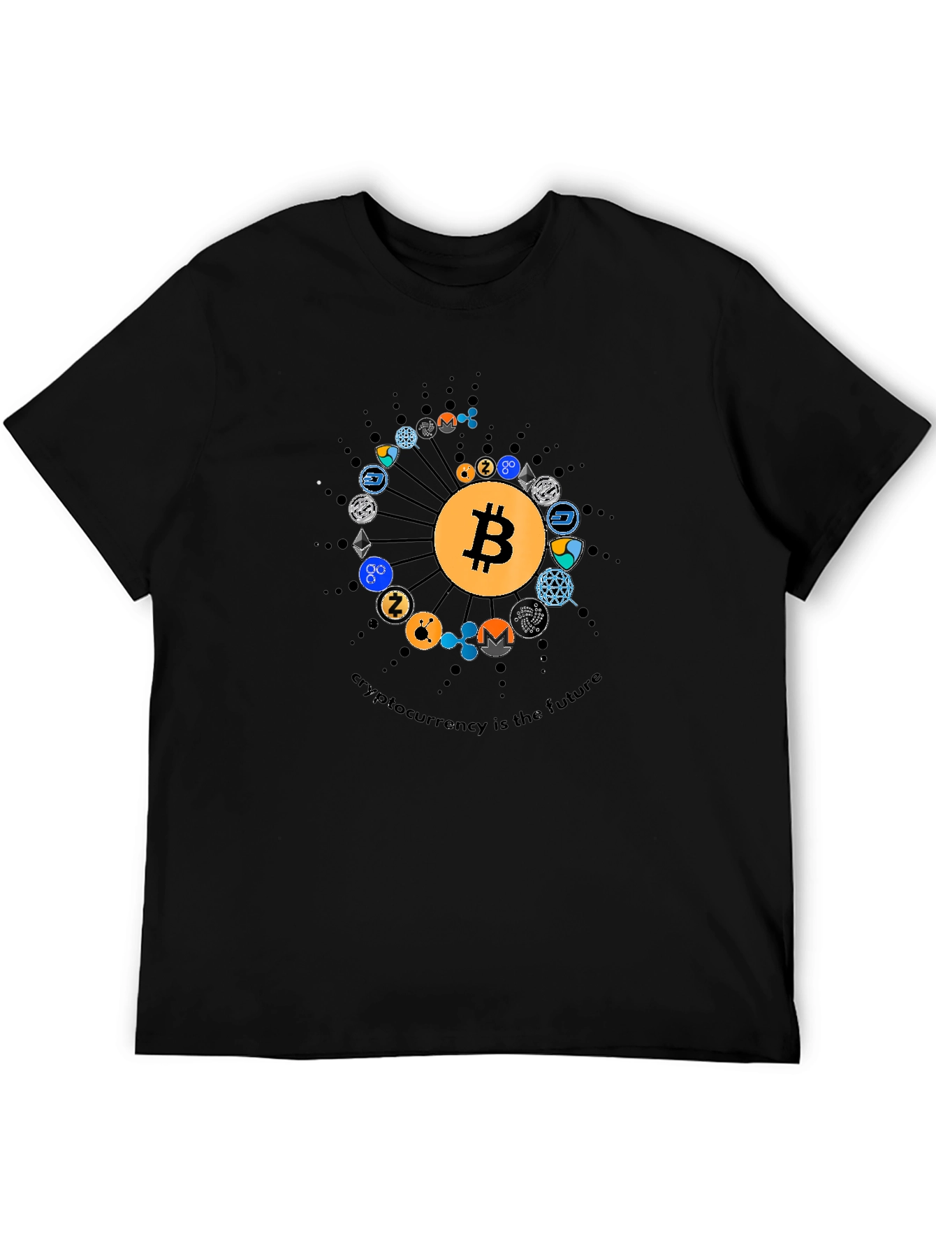 Cryptocurrency Future Graphic T-Shirt