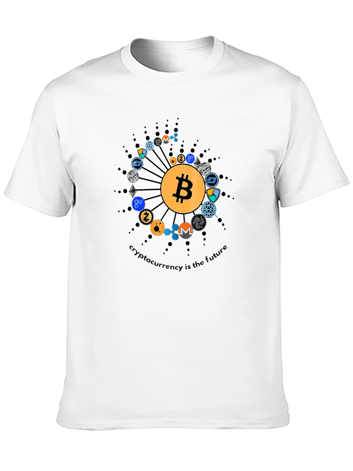 Cryptocurrency Future Graphic T-Shirt