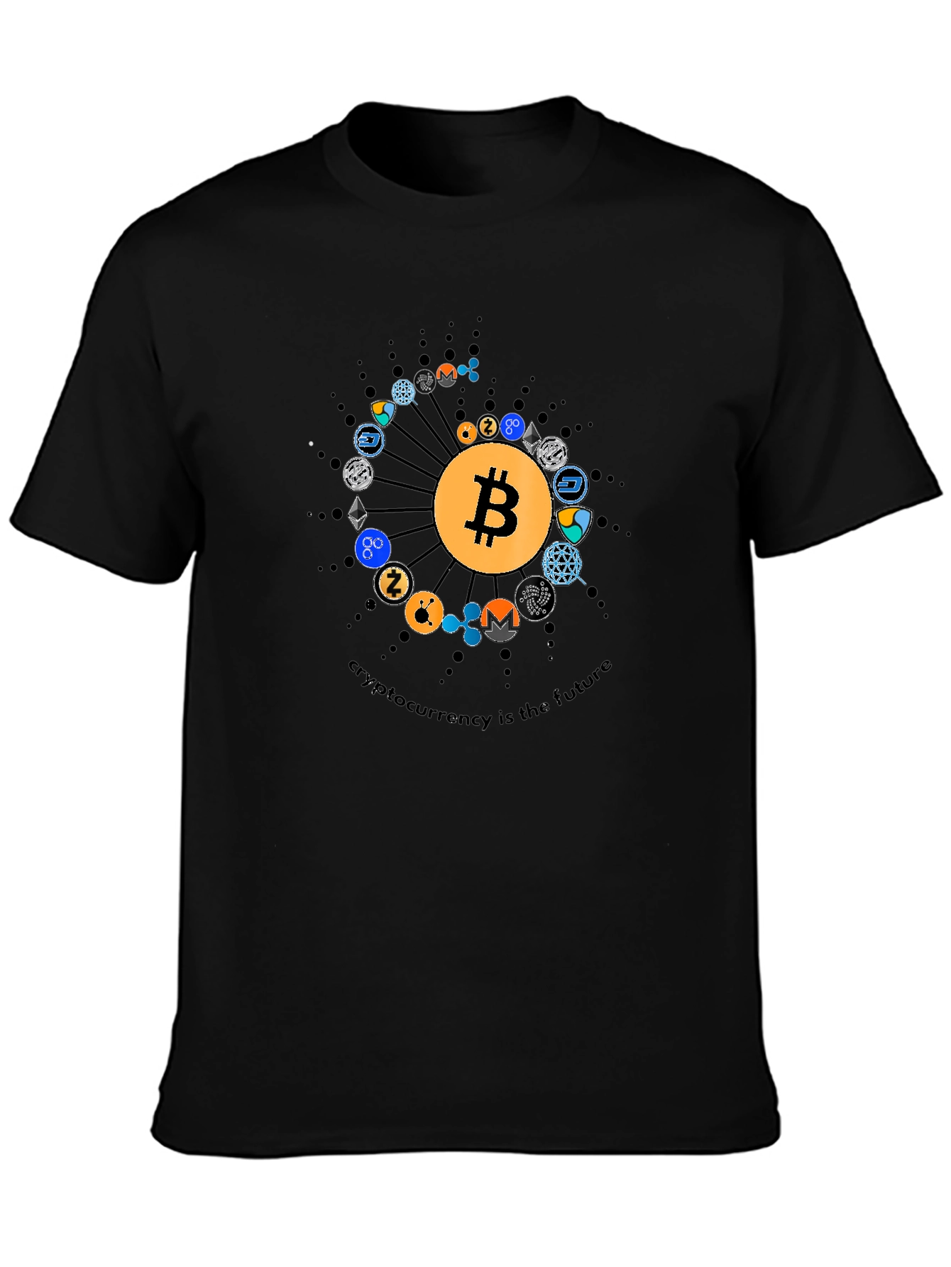 Cryptocurrency Future Graphic T-Shirt