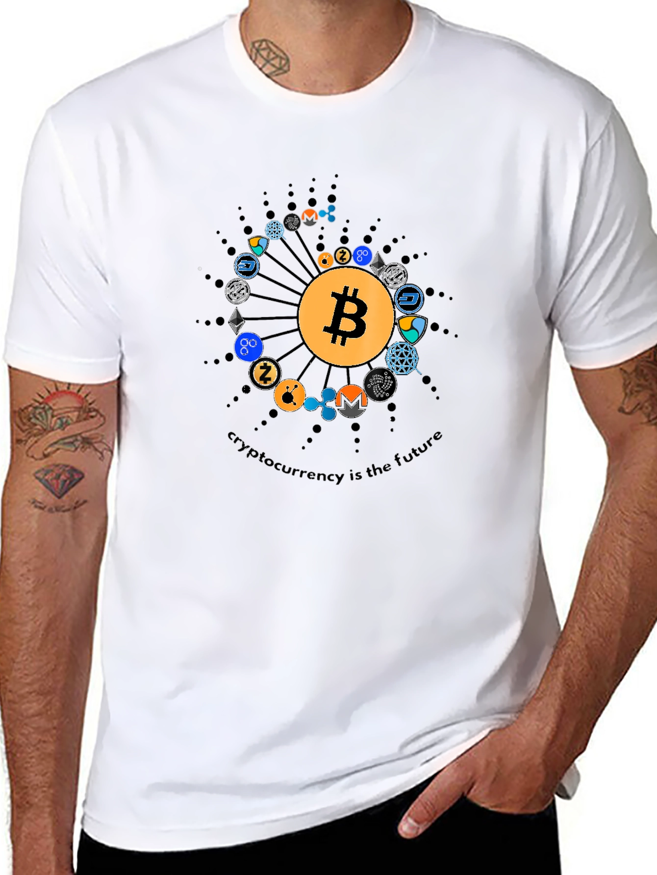 Cryptocurrency Future Graphic T-Shirt