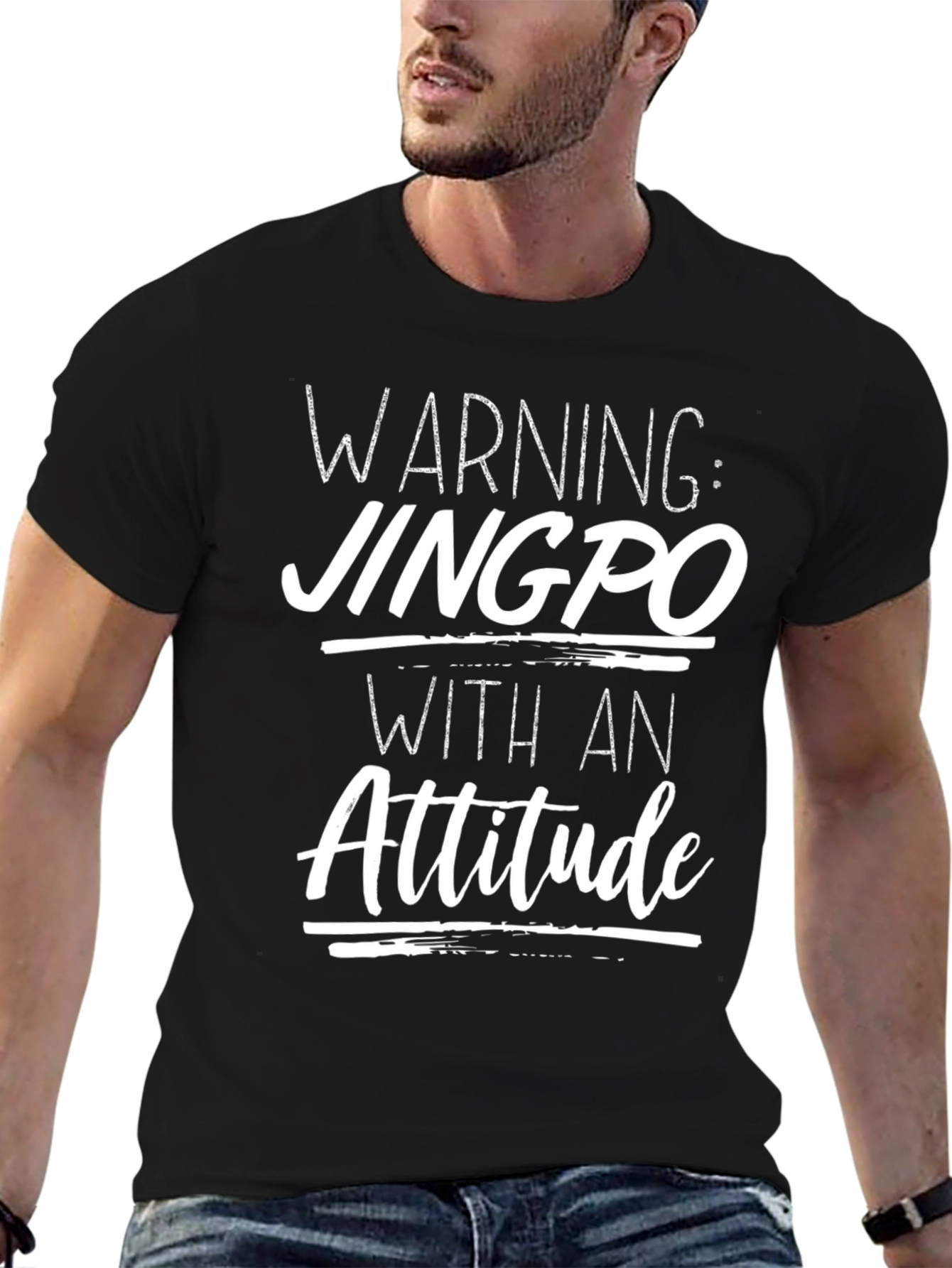 Warning: Jingpo With An Attitude T-Shirt