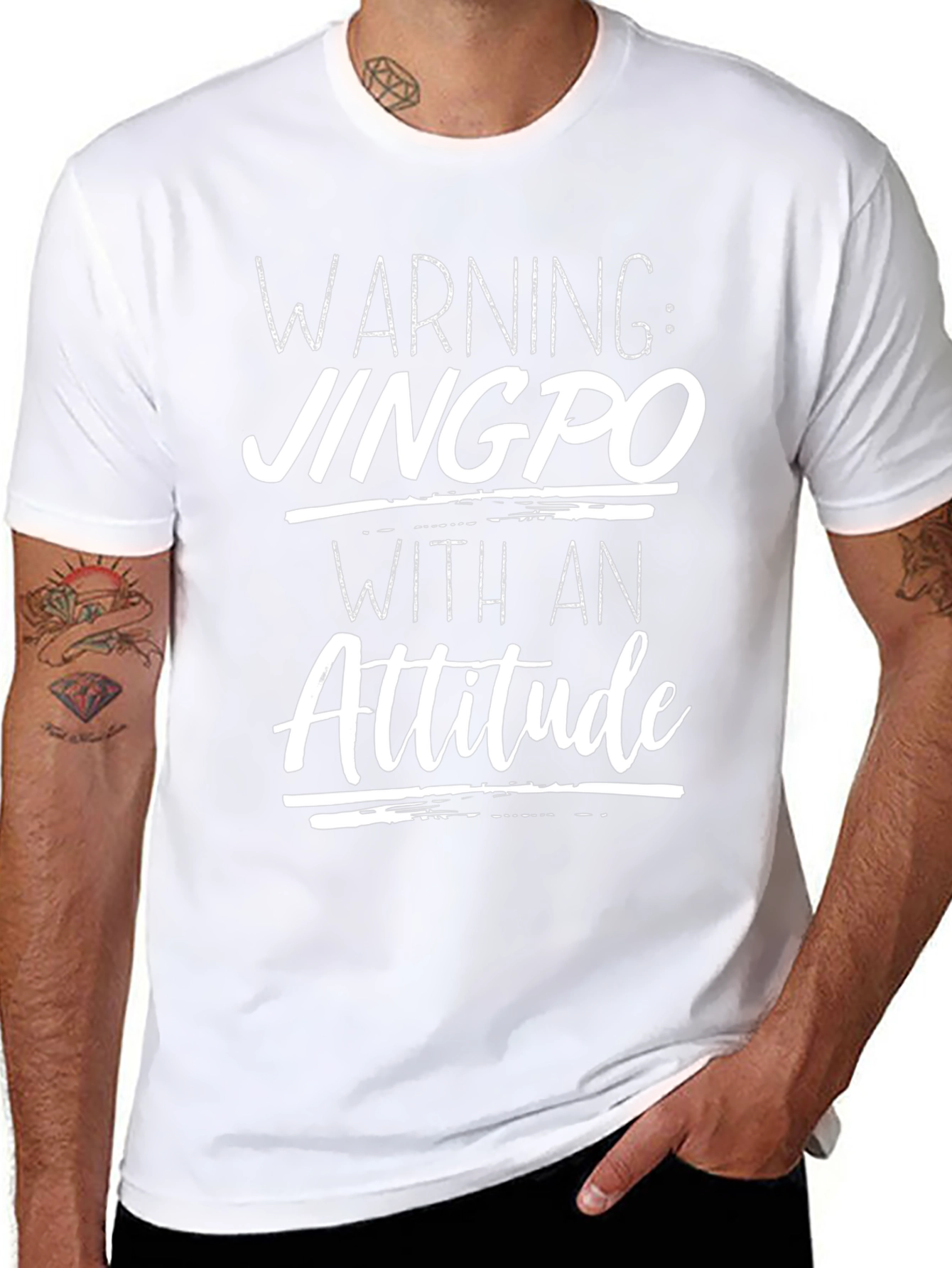 Warning: Jingpo With An Attitude T-Shirt