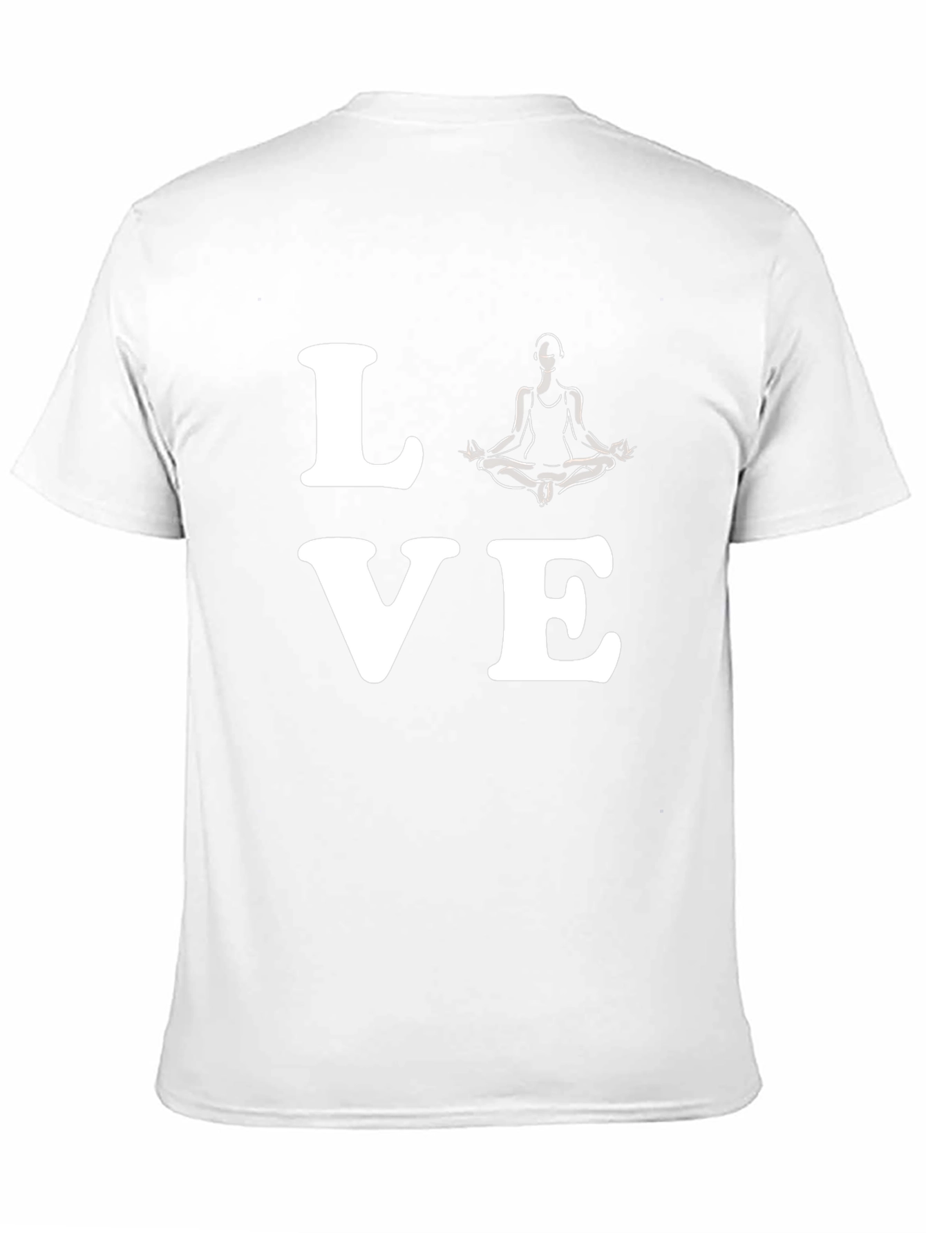 Love Yoga Graphic T-Shirt - Mens Black Tee