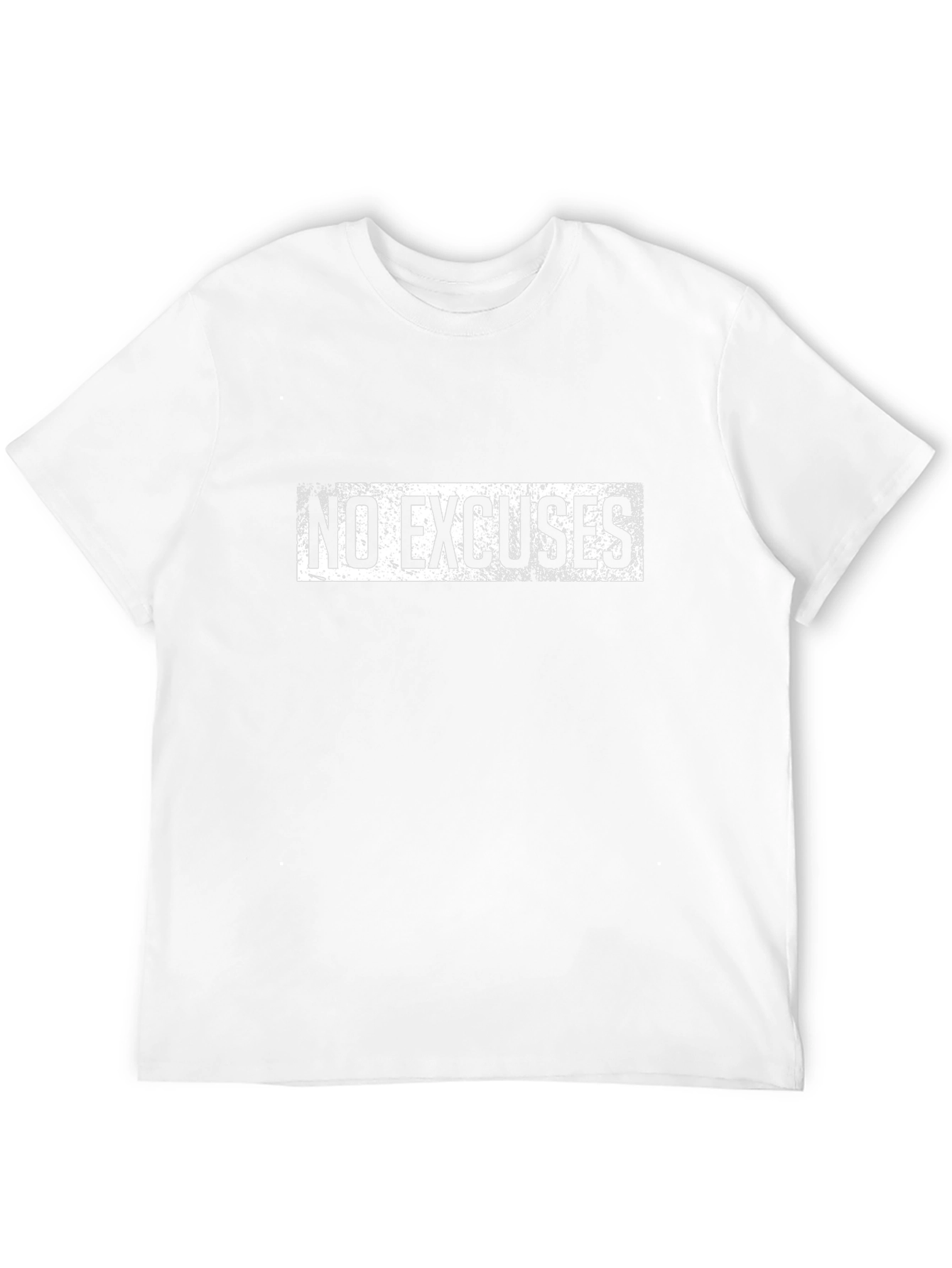 No Excuses Graphic T-Shirt - Black