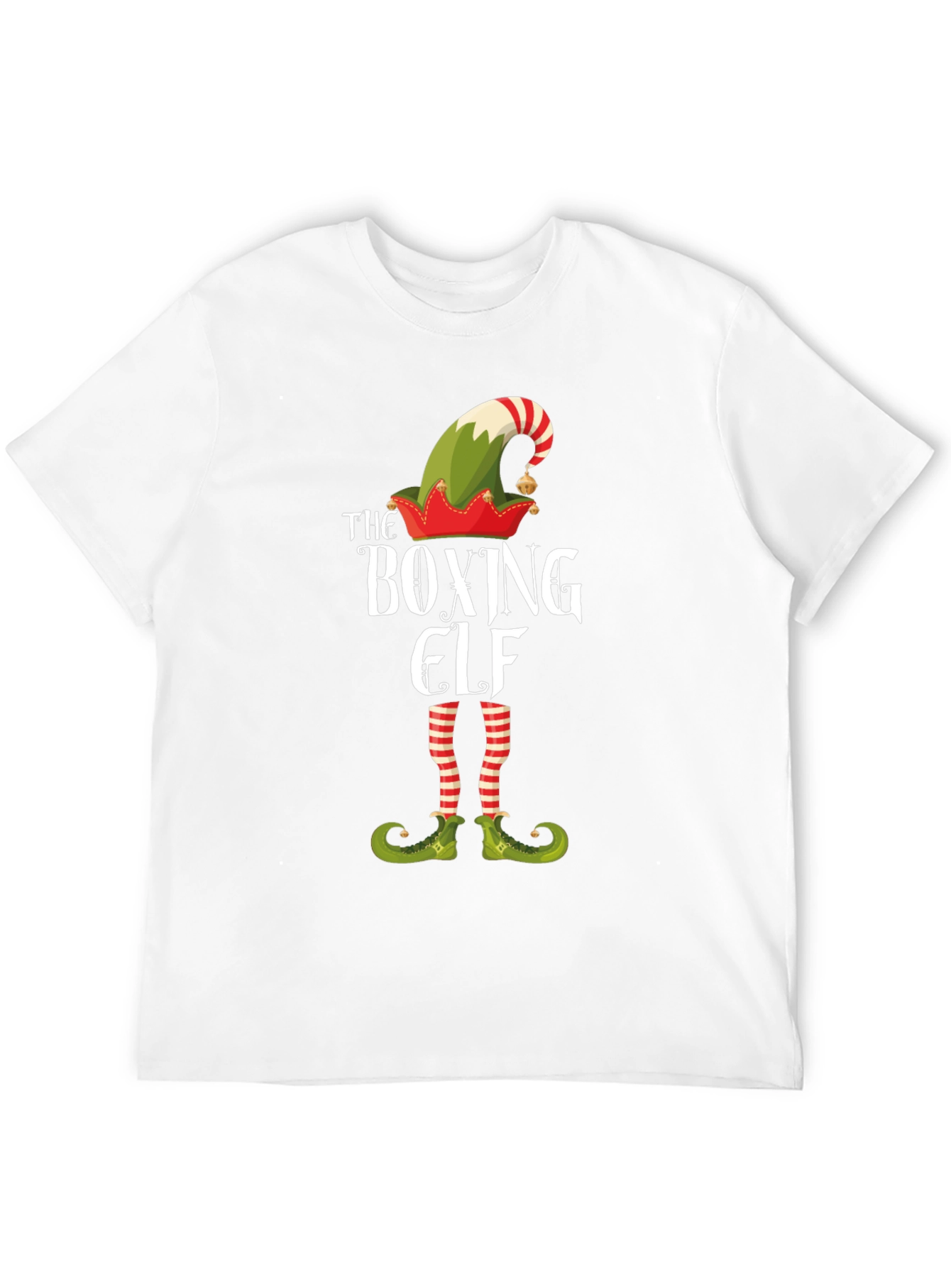 Boxing Elf Christmas T-Shirt - Holiday Fun