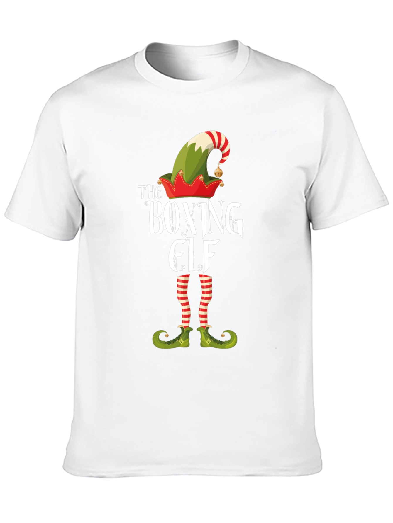 Boxing Elf Christmas T-Shirt - Holiday Fun