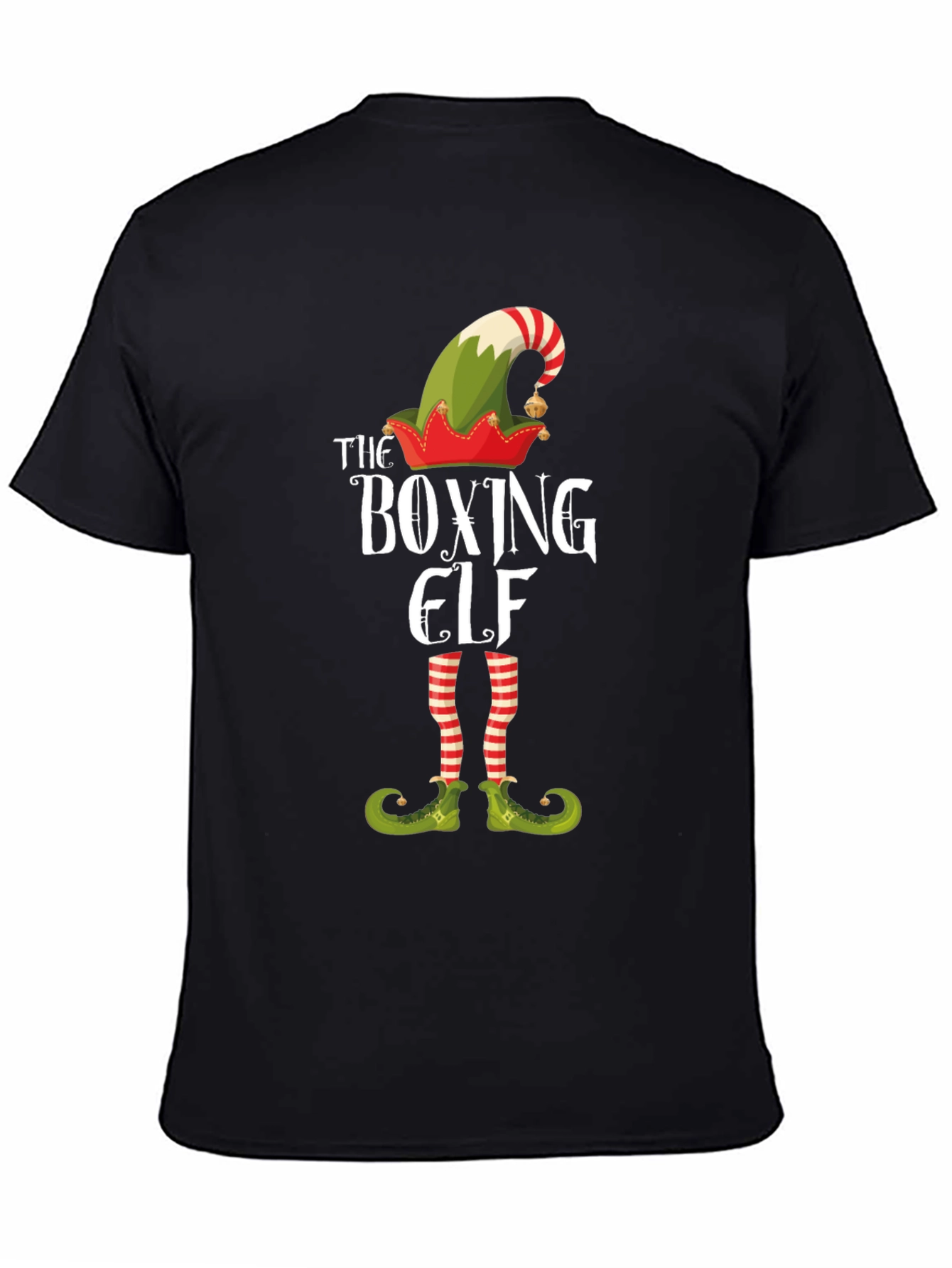 Boxing Elf Christmas T-Shirt - Holiday Fun