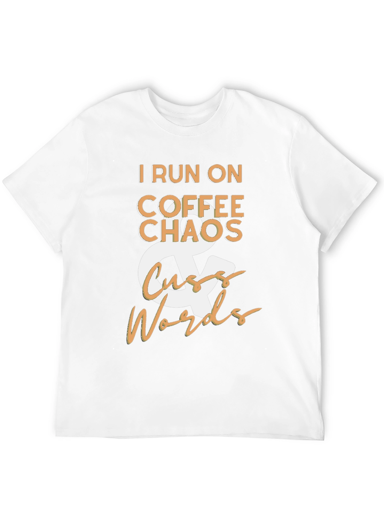 Coffee Chaos & Cuss Words Graphic Tee