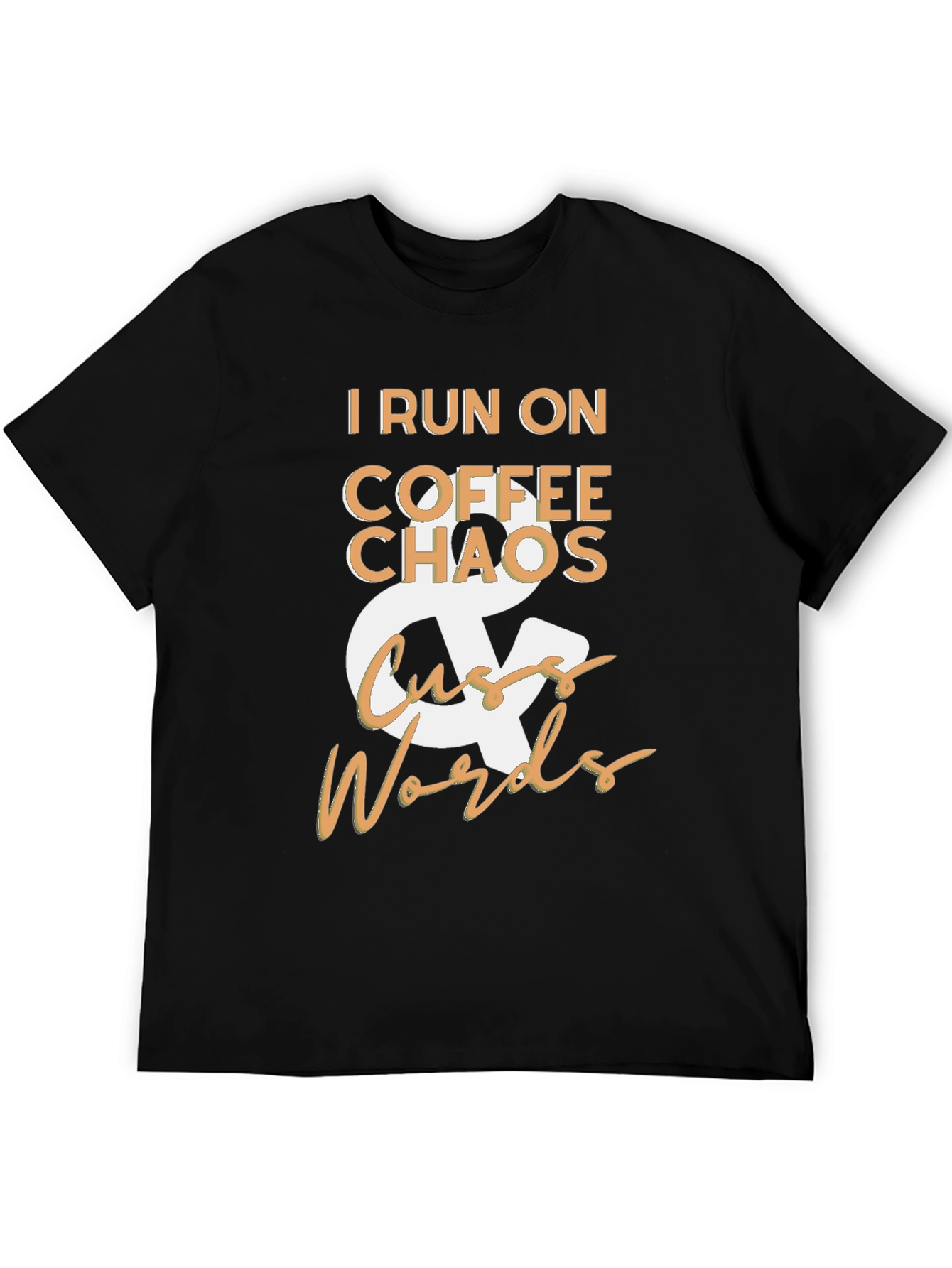 Coffee Chaos & Cuss Words Graphic Tee