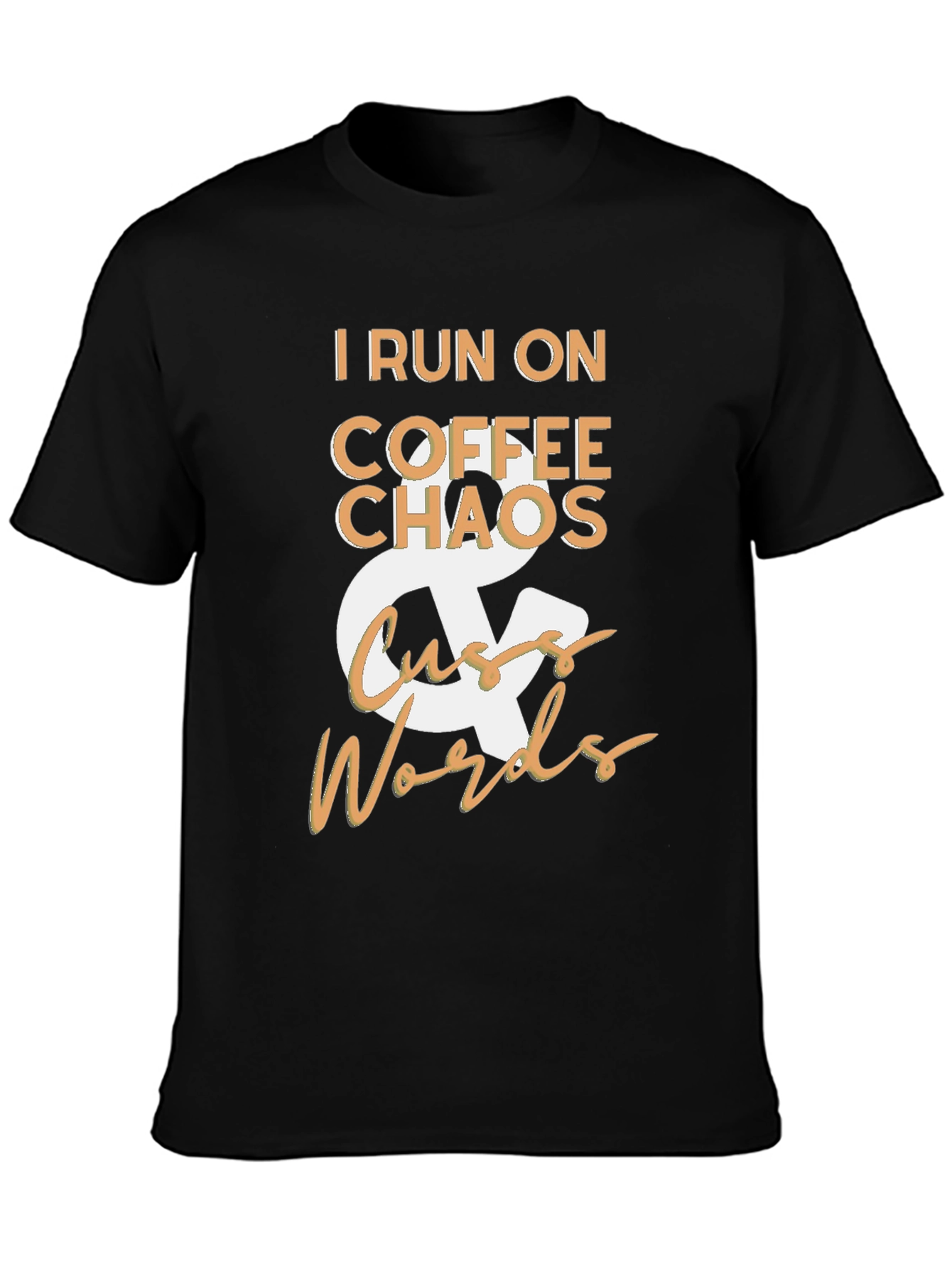Coffee Chaos & Cuss Words Graphic Tee