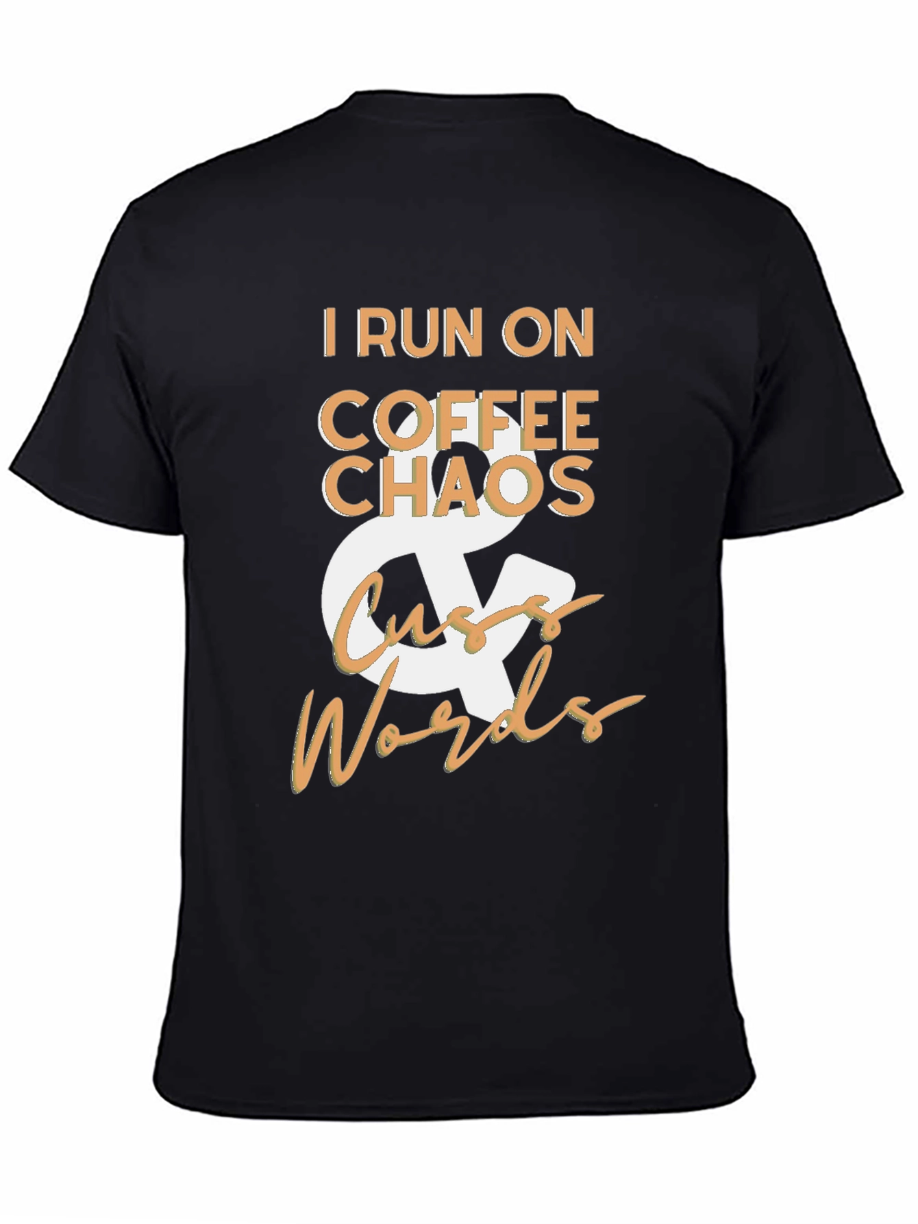 Coffee Chaos & Cuss Words Graphic Tee