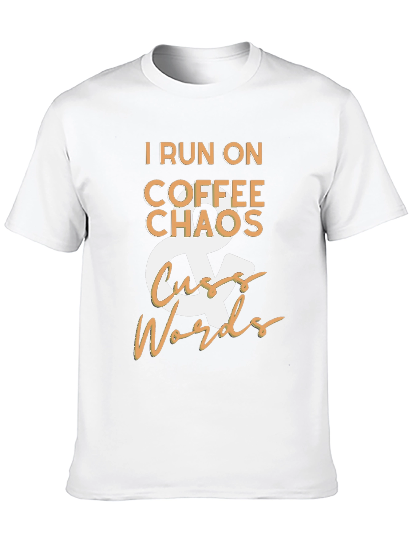 Coffee Chaos & Cuss Words Graphic Tee