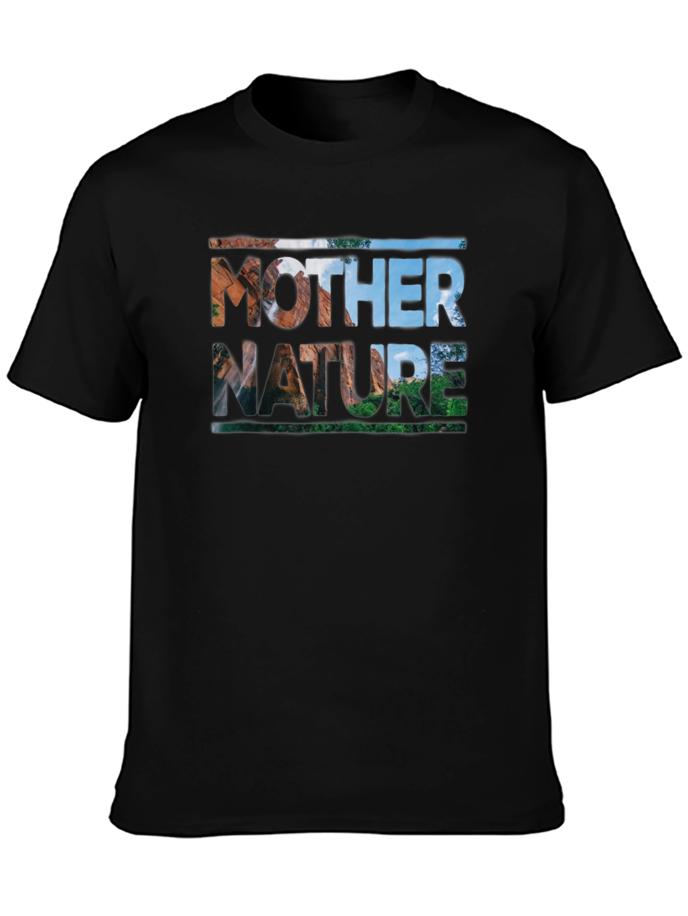 Mother Nature T-Shirt - Black Graphic Tee