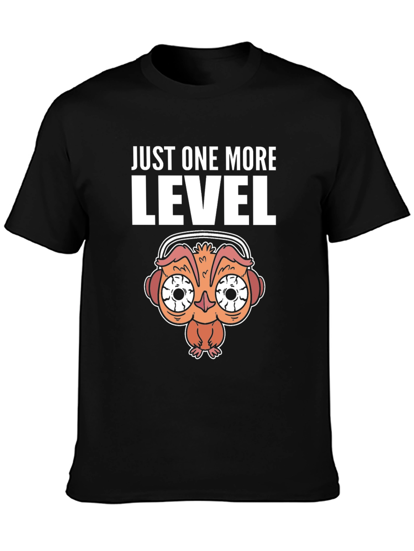 Just One More Level Black T-Shirt