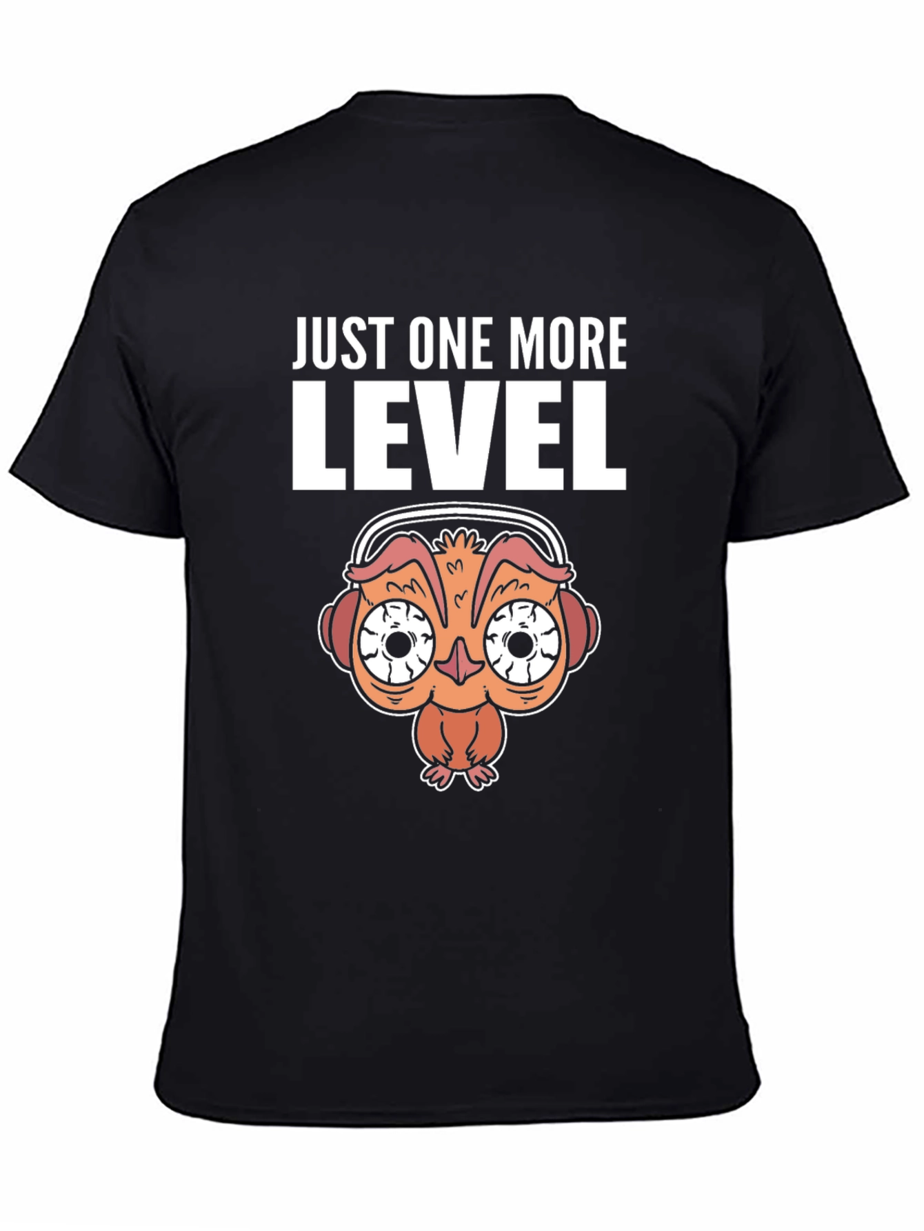 Just One More Level Black T-Shirt