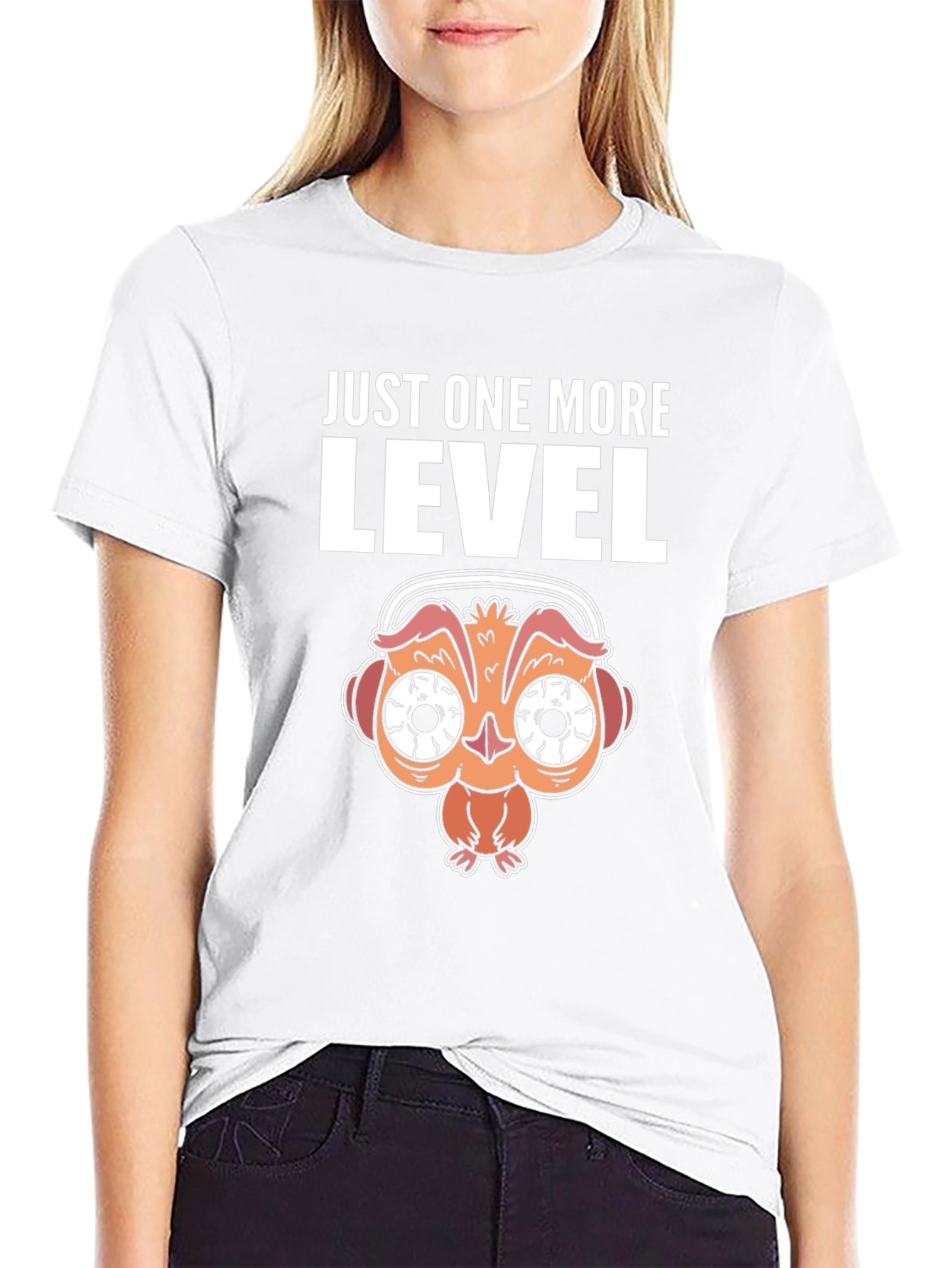 Just One More Level Black T-Shirt