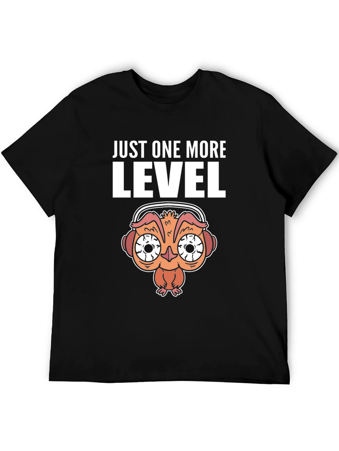 Just One More Level Black T-Shirt