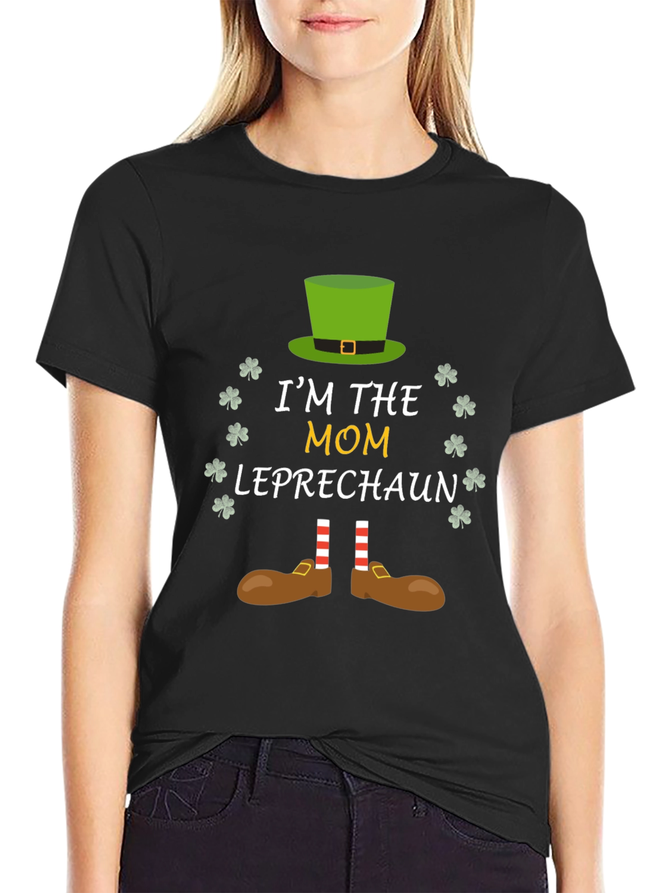 Im The Mom Leprechaun St. Patricks Day T-Shirt