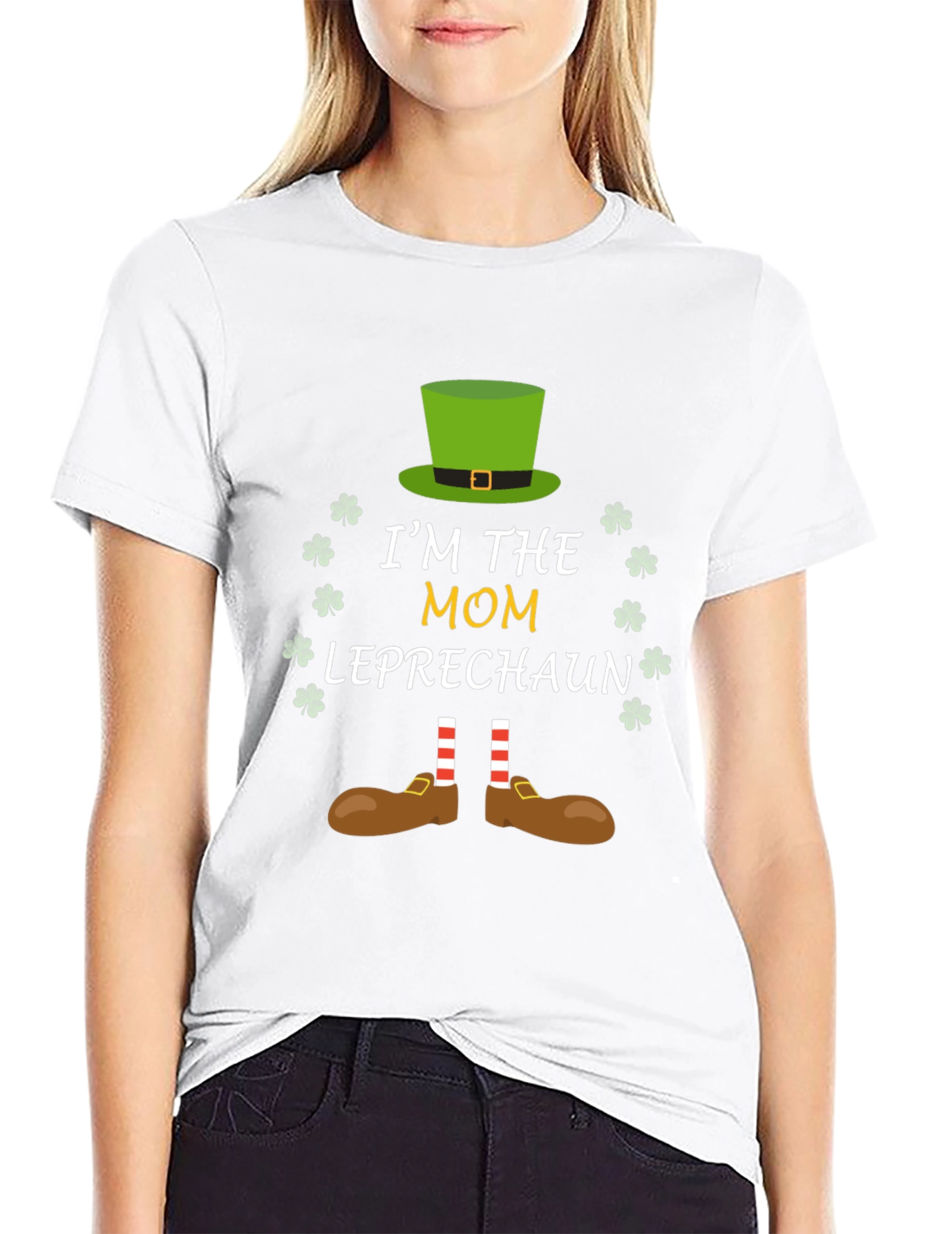 Im The Mom Leprechaun St. Patricks Day T-Shirt