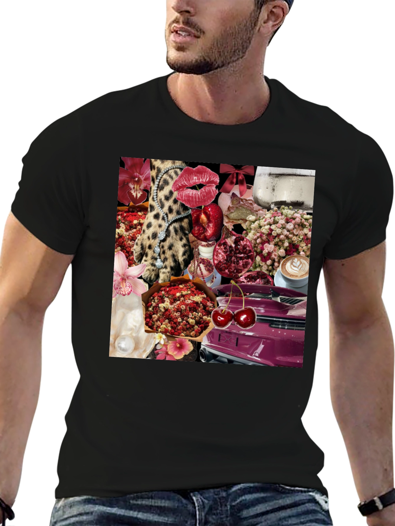 Unique Collage T-Shirt