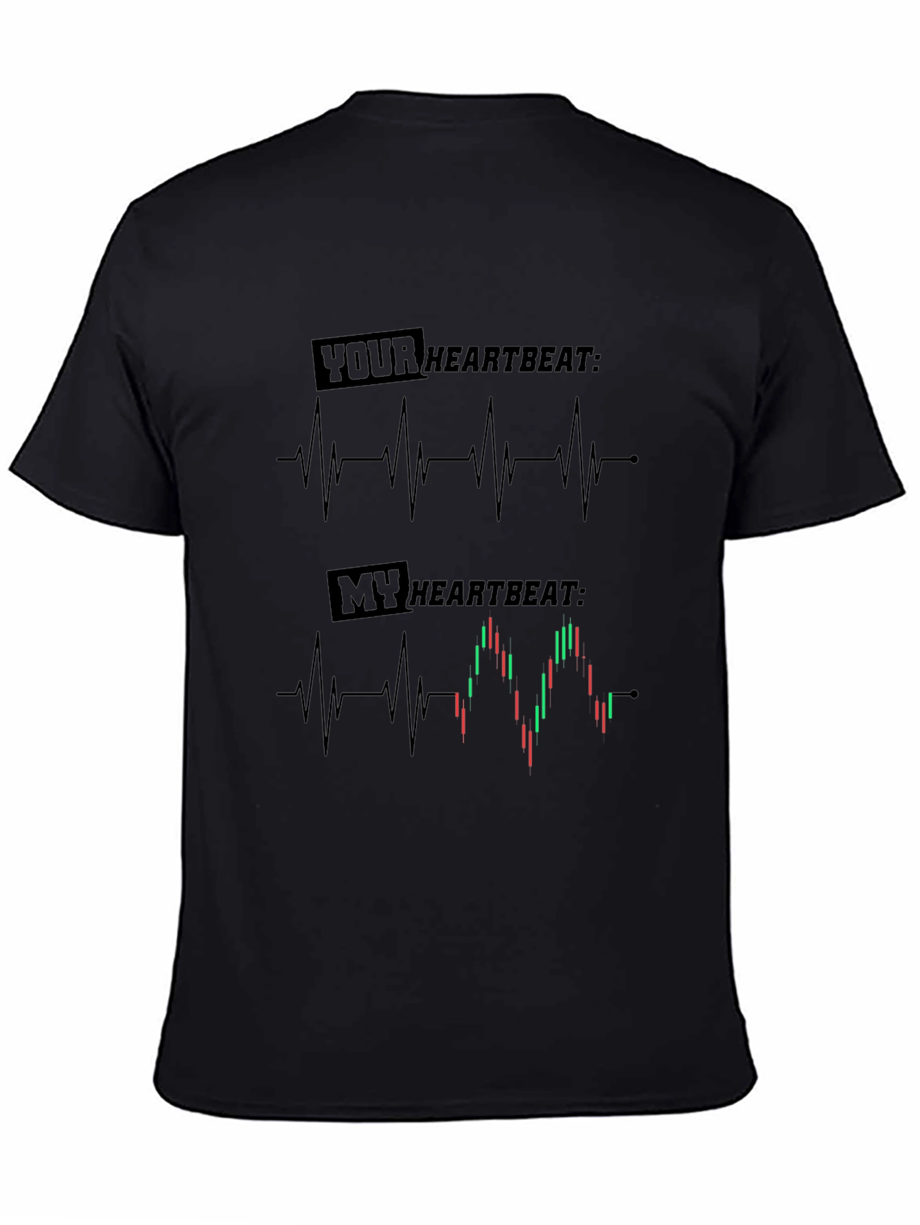 Trader Heartbeat Graphic T-Shirt