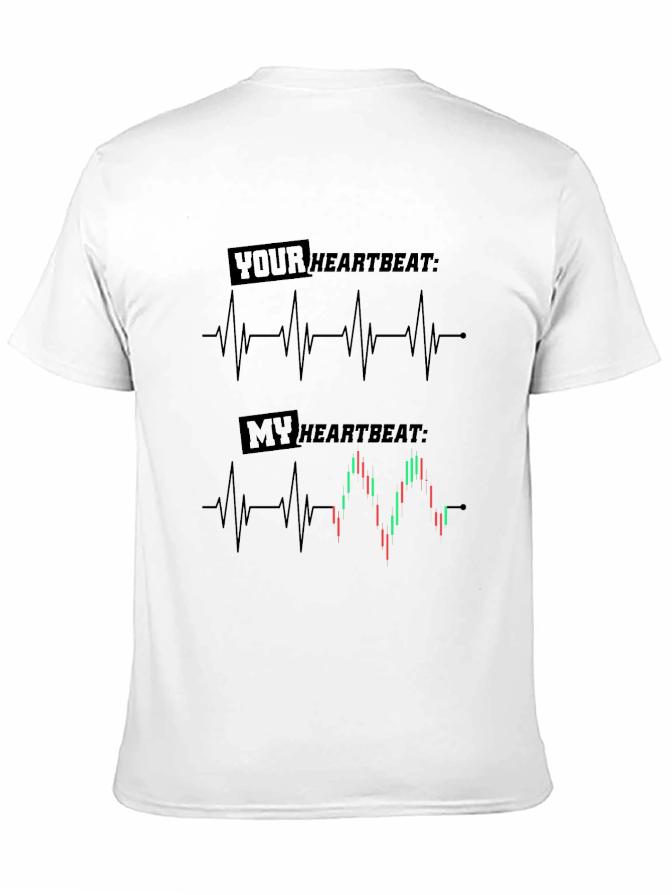 Trader Heartbeat Graphic T-Shirt