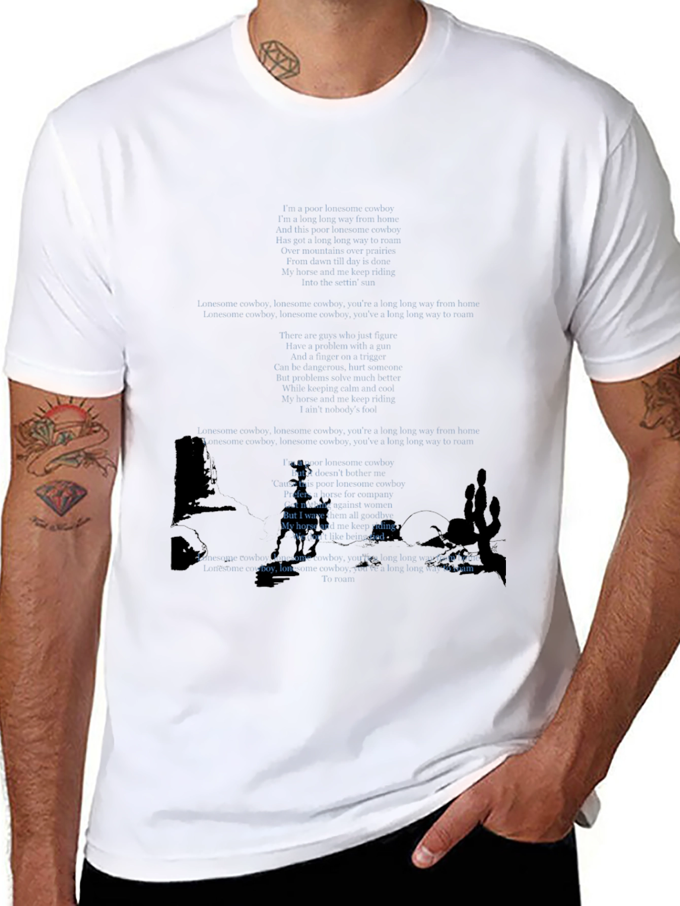 Lonesome Cowboy Graphic Tee
