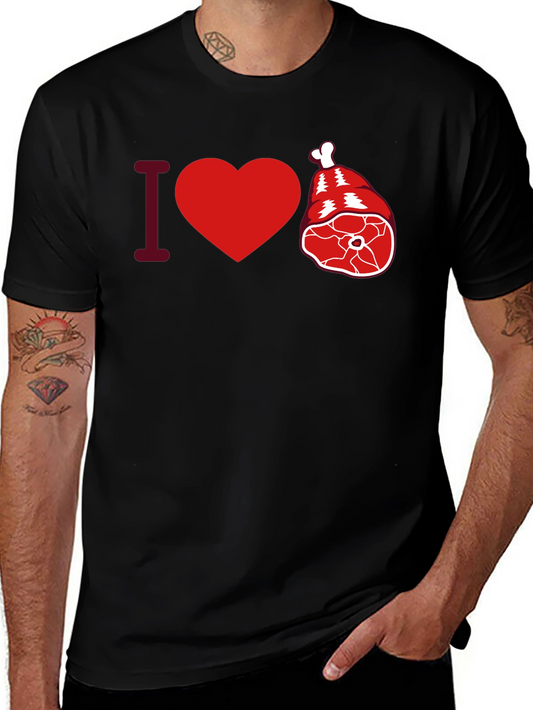 I Love Ham T-Shirt - Funny Meat Lover Tee