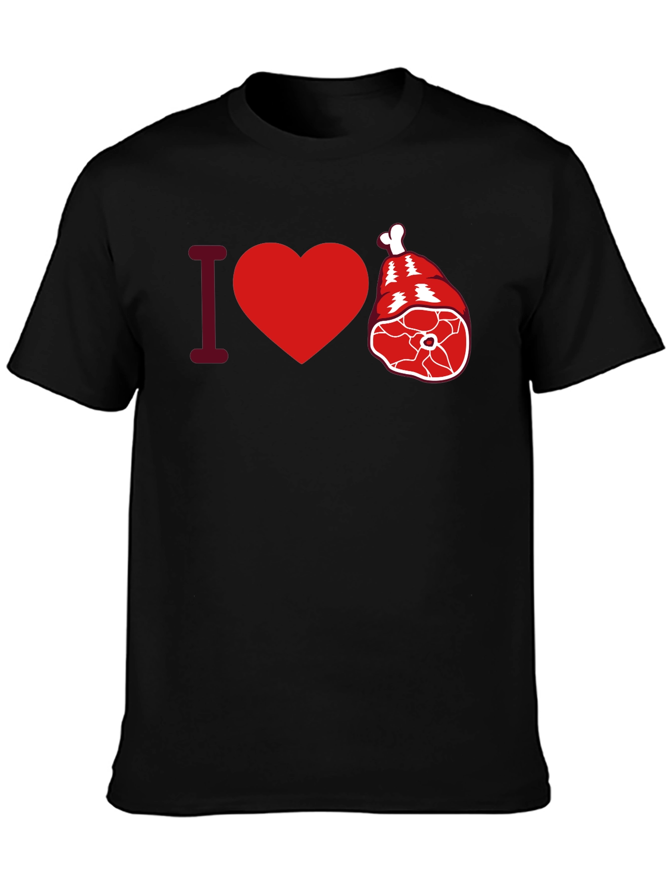 I Love Ham T-Shirt - Funny Meat Lover Tee