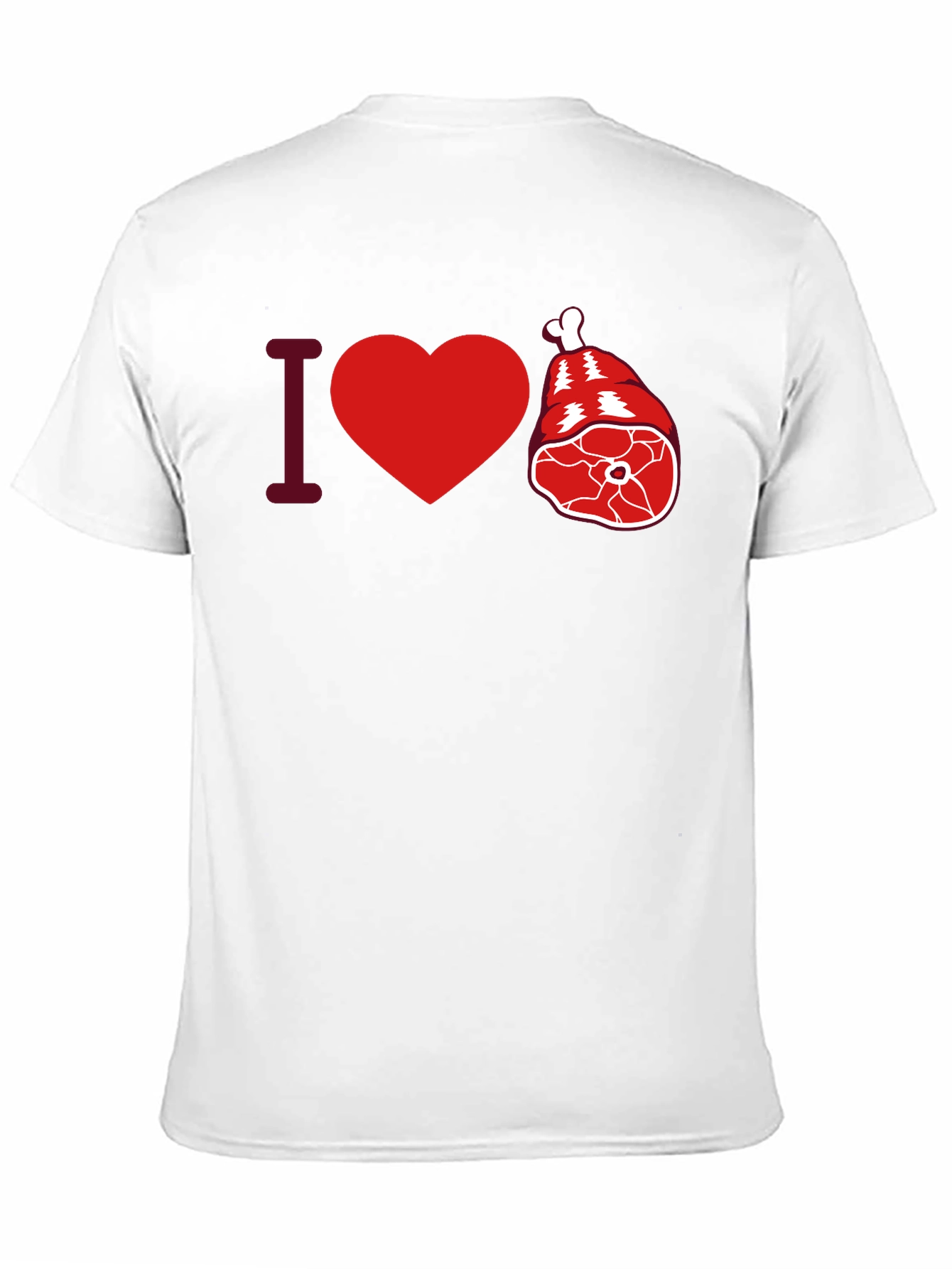 I Love Ham T-Shirt - Funny Meat Lover Tee