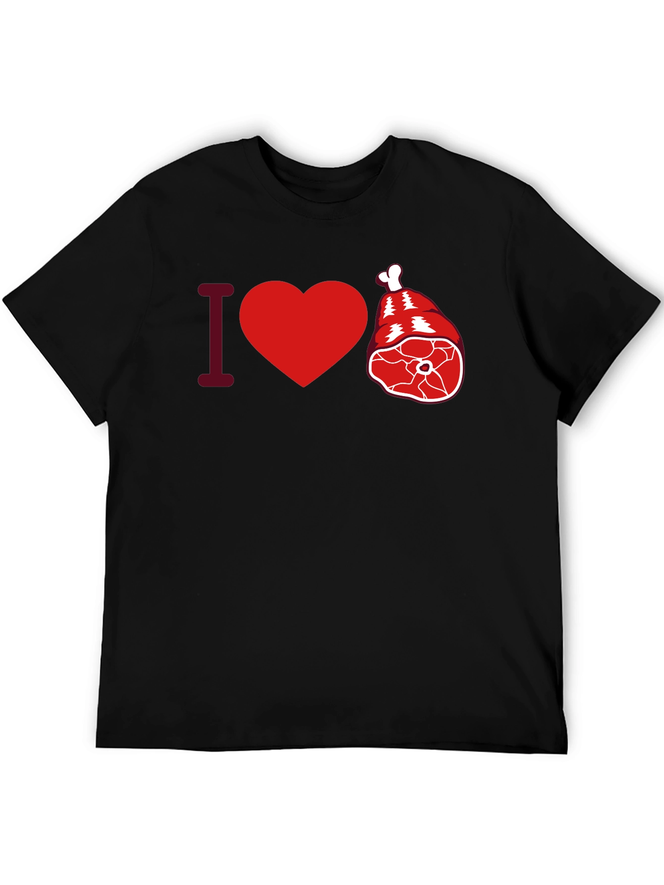 I Love Ham T-Shirt - Funny Meat Lover Tee