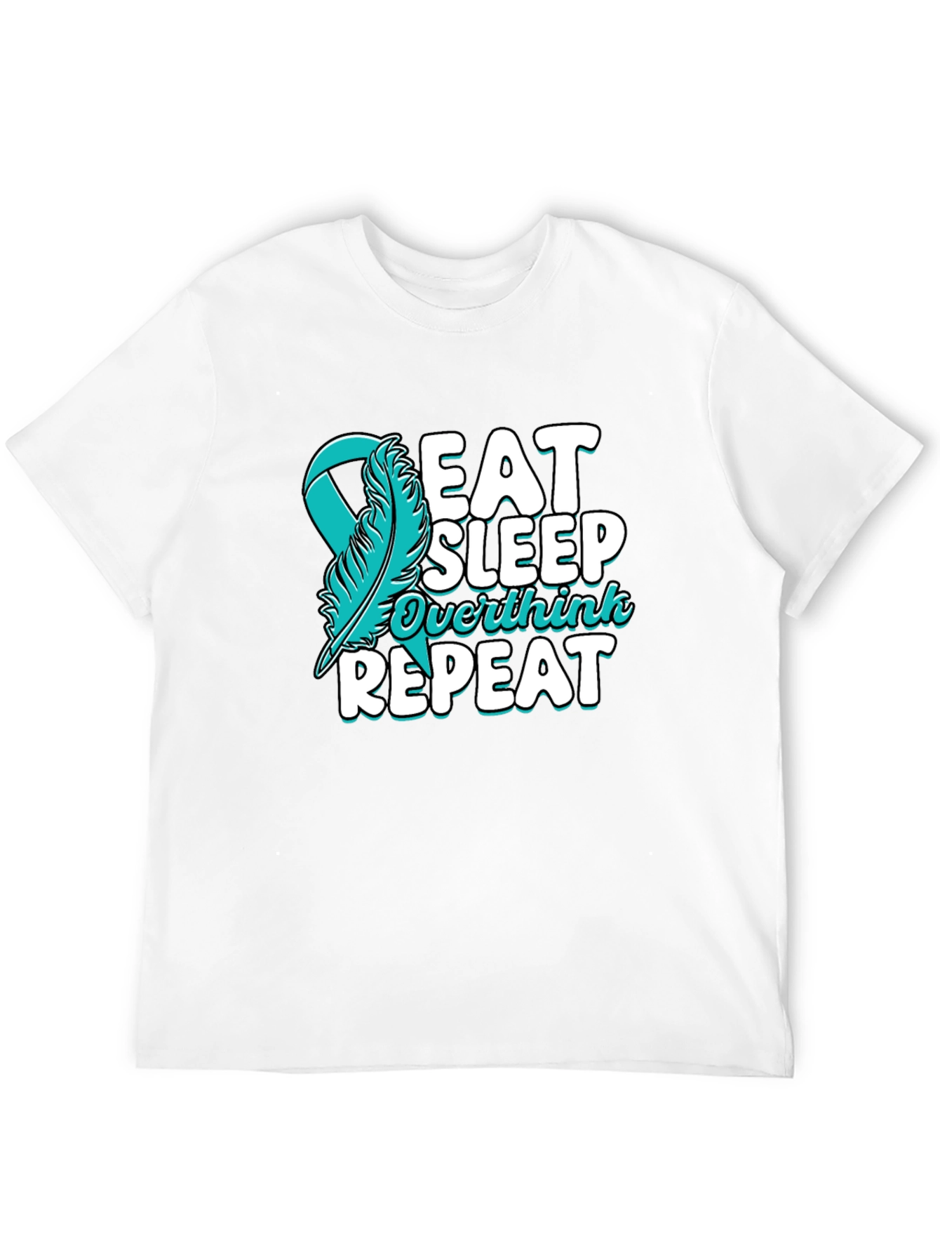 Eat Sleep Overthink Repeat T-Shirt
