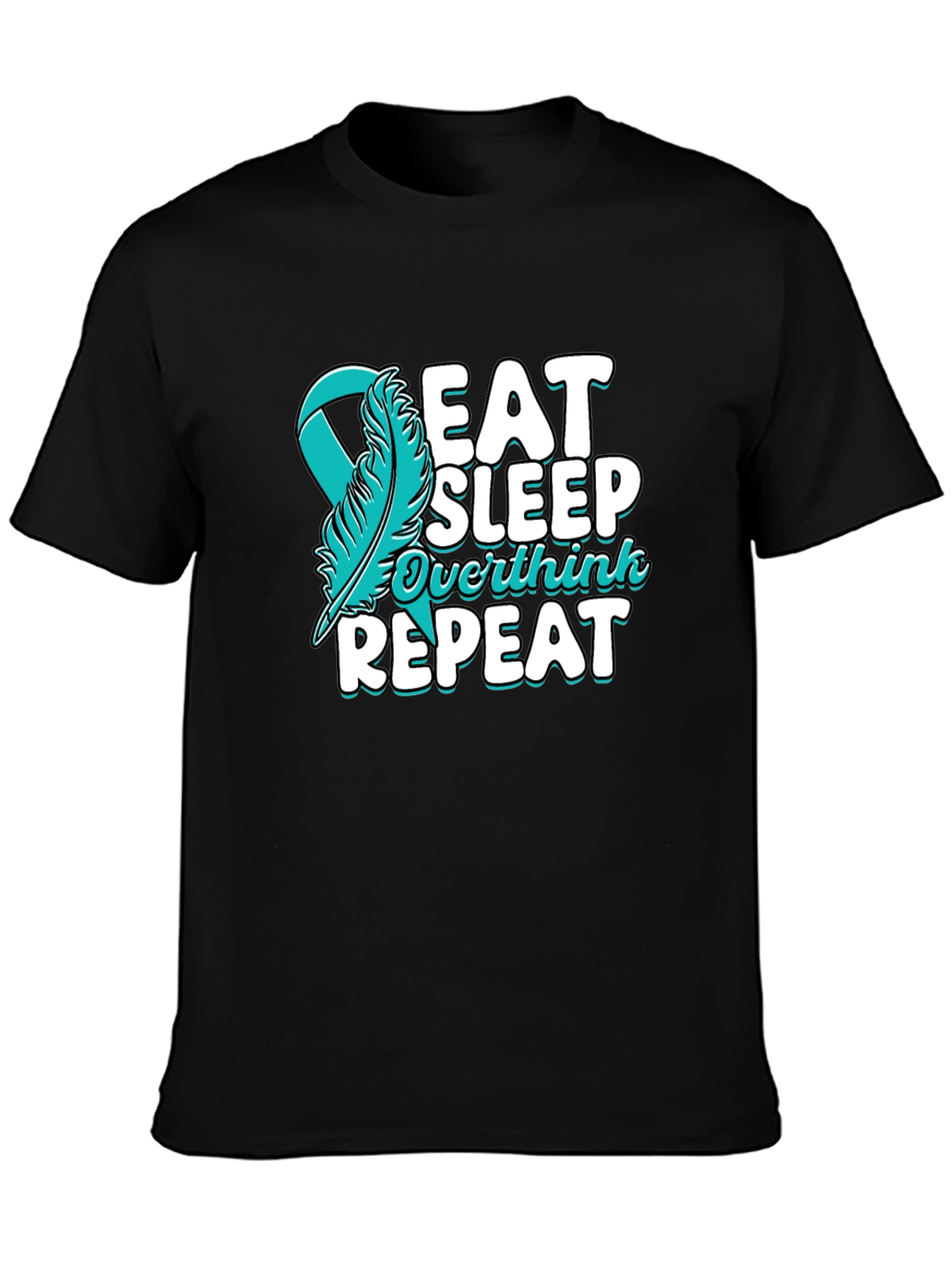 Eat Sleep Overthink Repeat T-Shirt