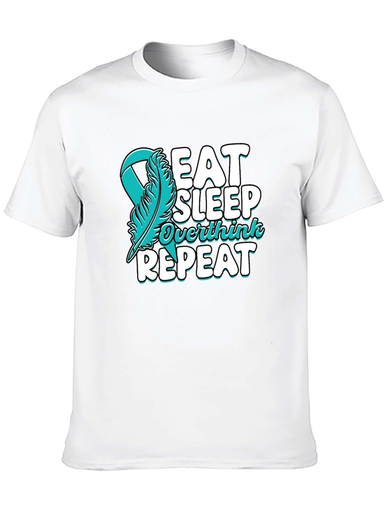 Eat Sleep Overthink Repeat T-Shirt