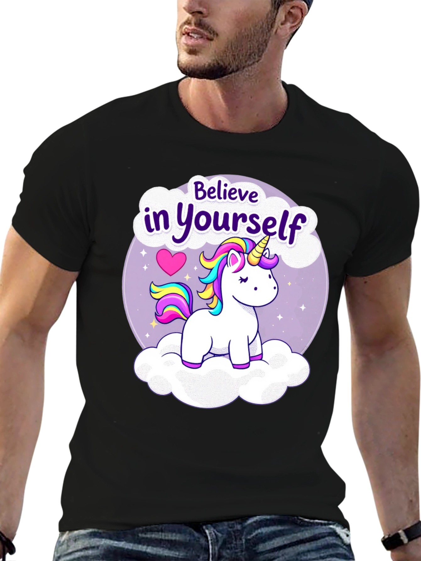 Believe in Yourself Unicorn T-Shirt
