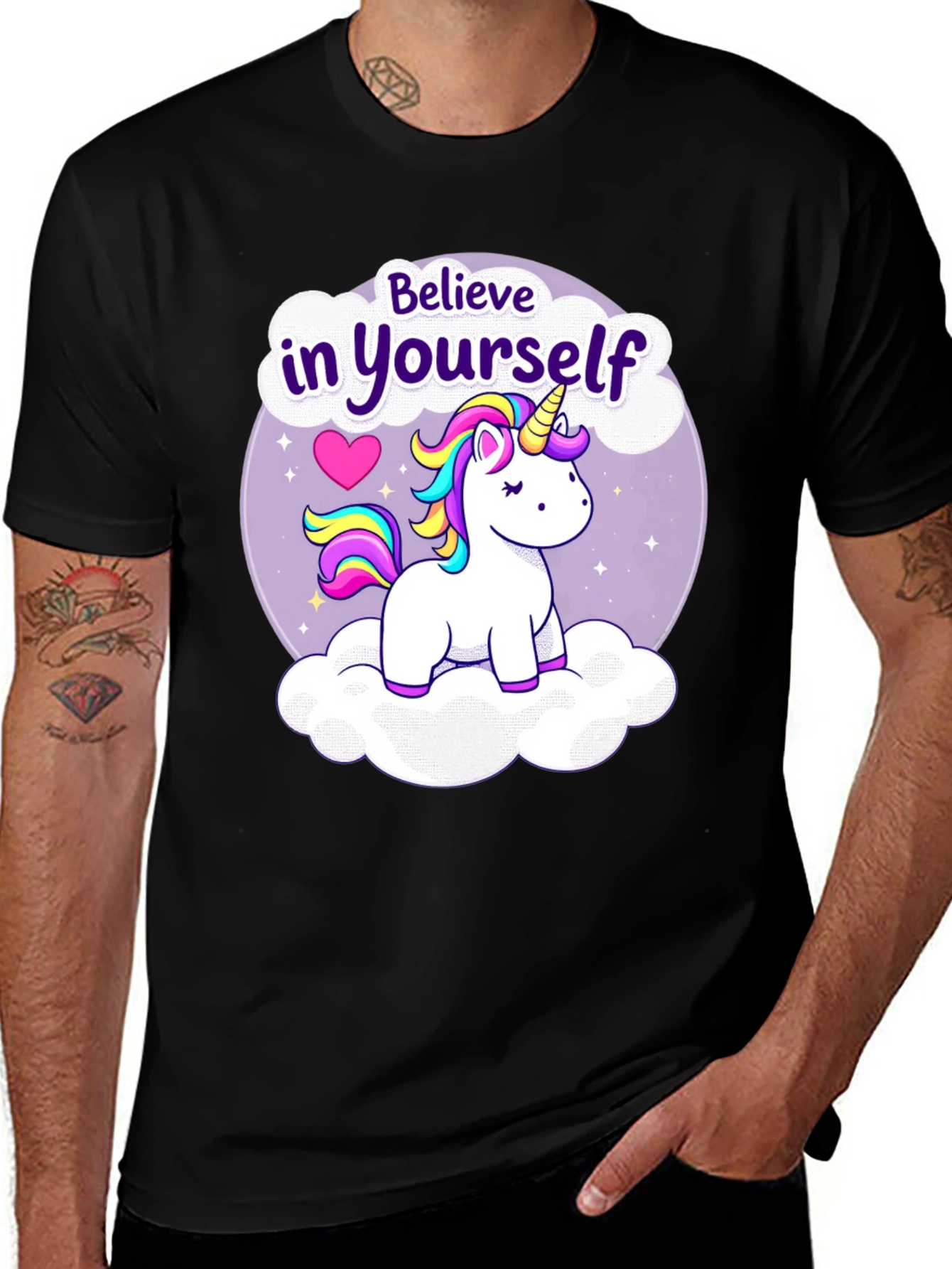Believe in Yourself Unicorn T-Shirt