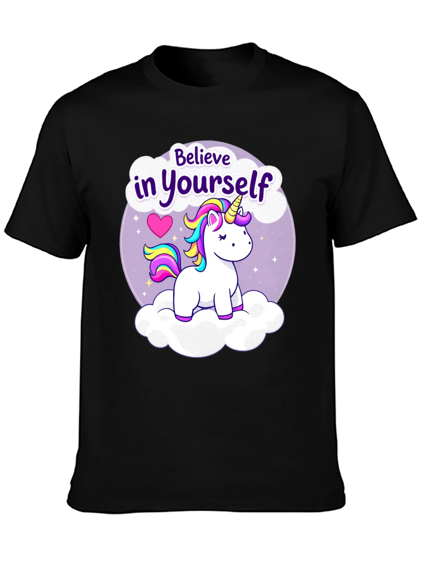 Believe in Yourself Unicorn T-Shirt