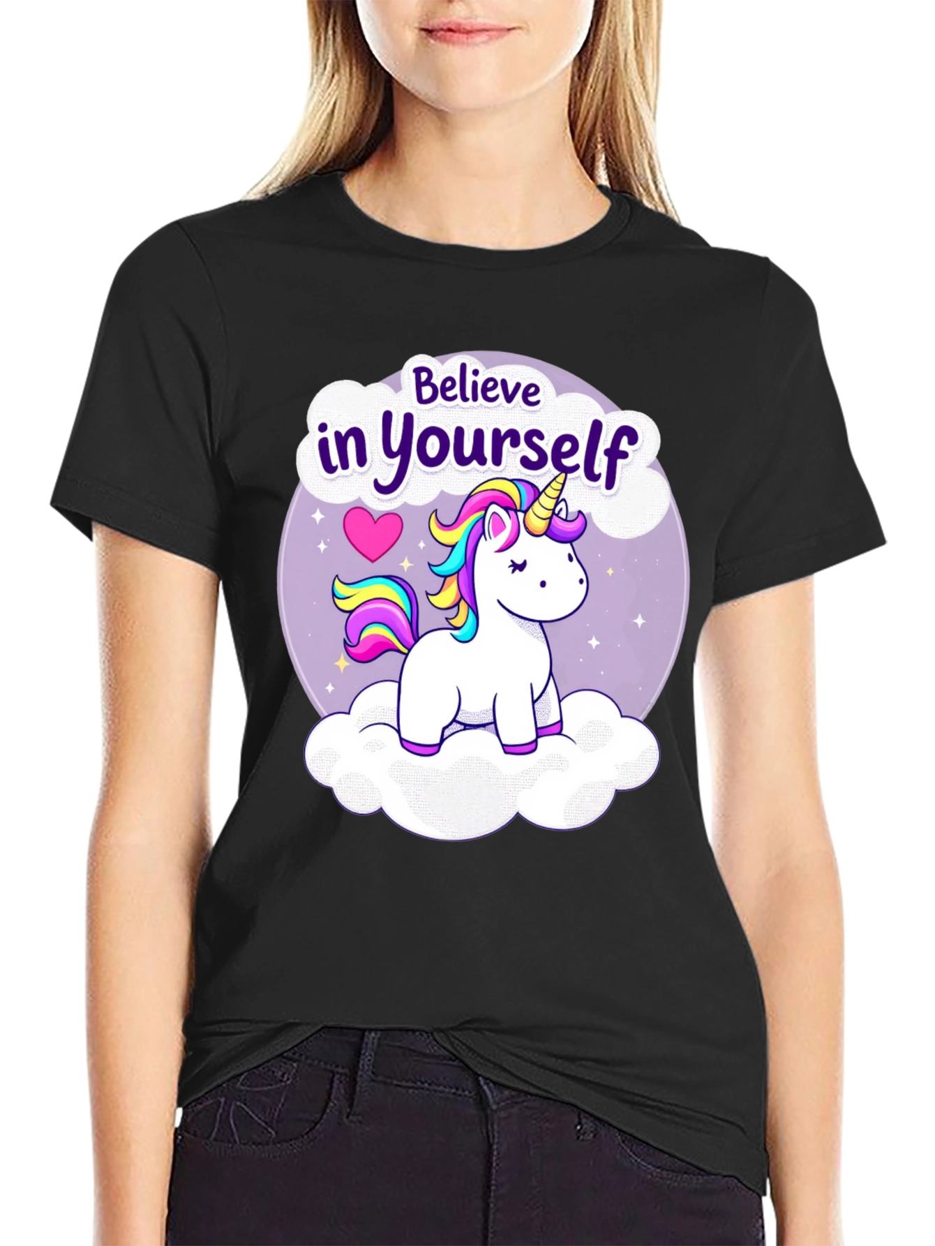 Believe in Yourself Unicorn T-Shirt