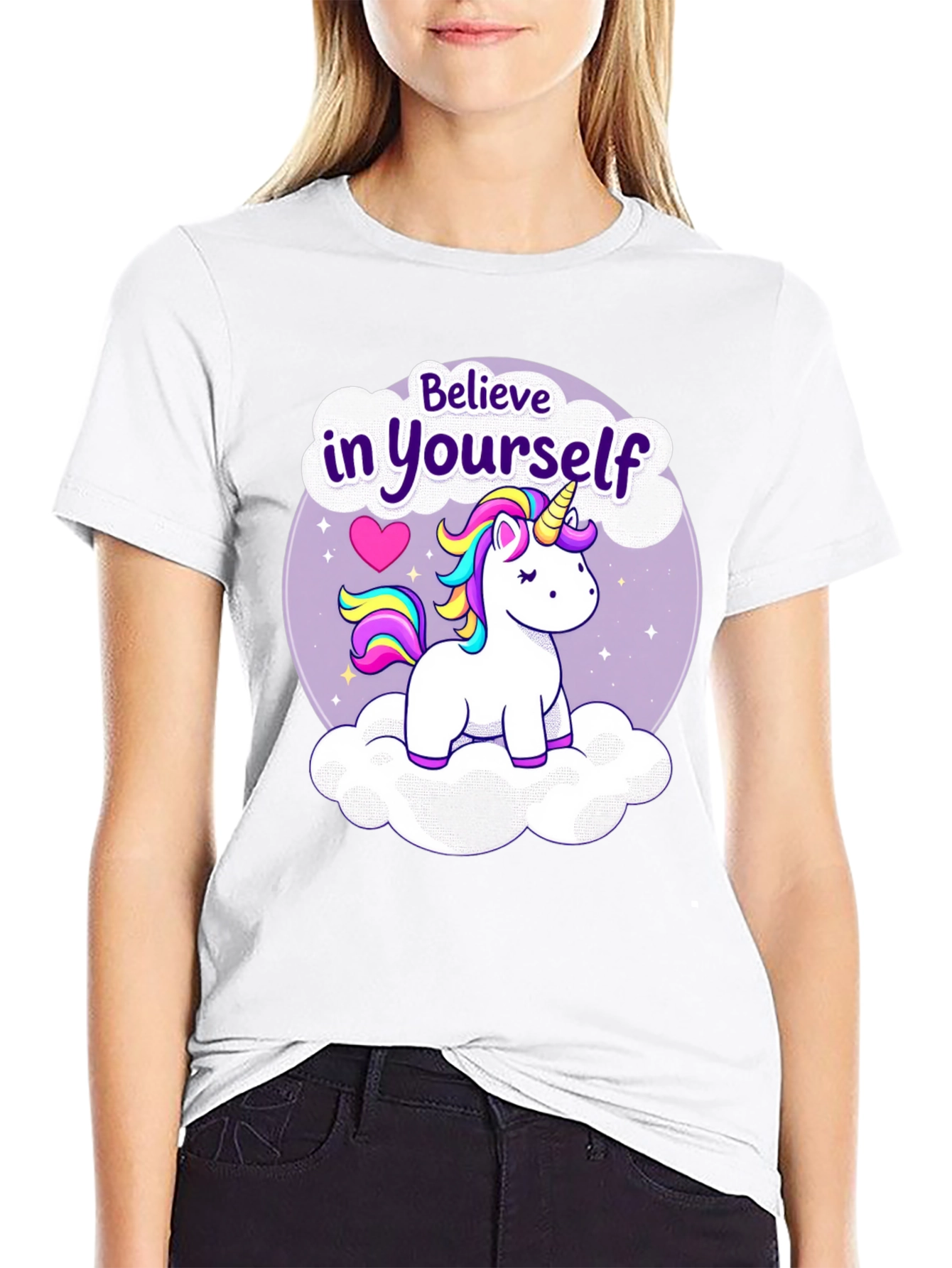 Believe in Yourself Unicorn T-Shirt