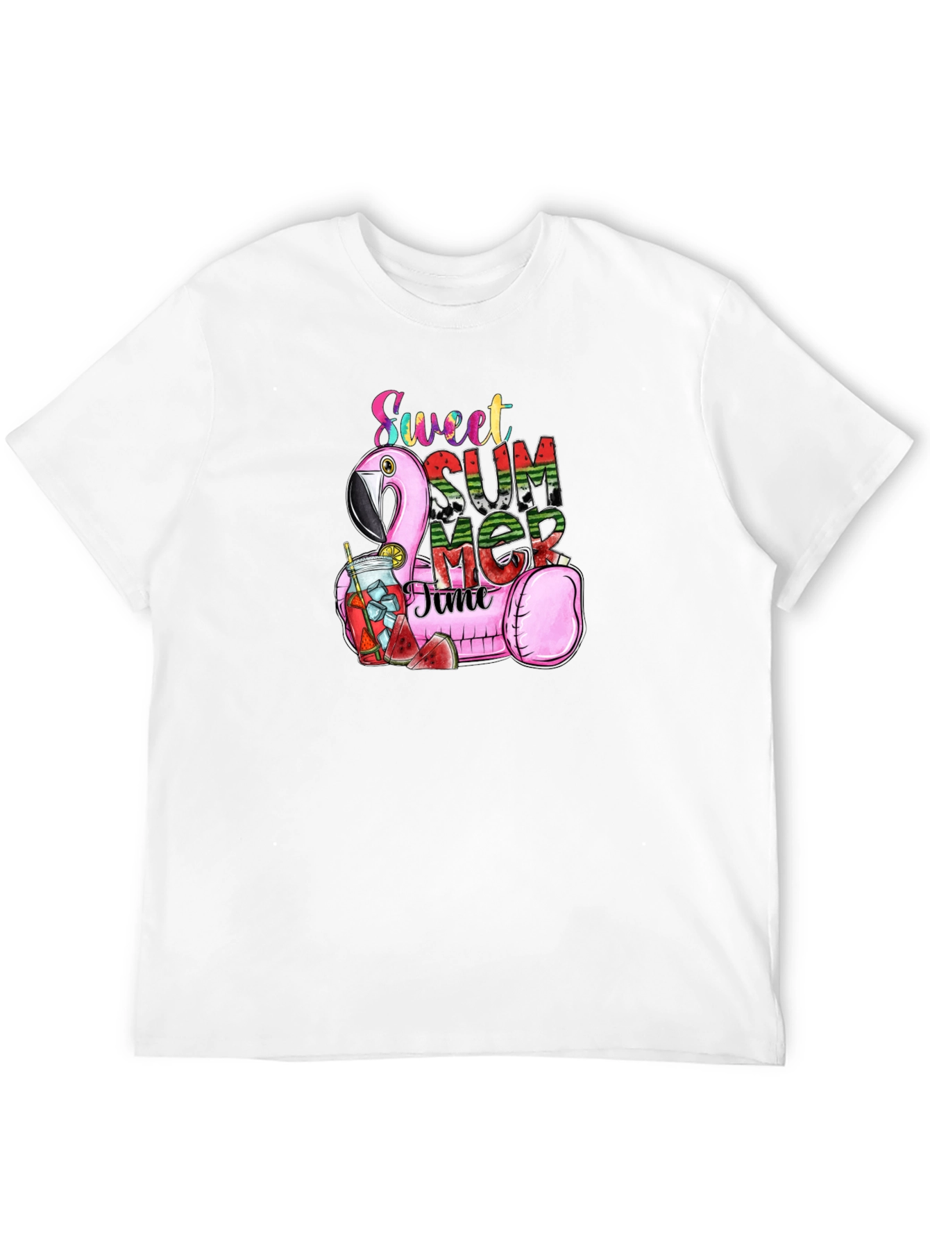 Sweet Summer Time Flamingo T-Shirt