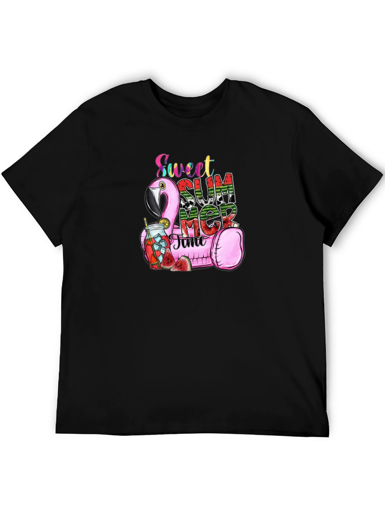 Sweet Summer Time Flamingo T-Shirt