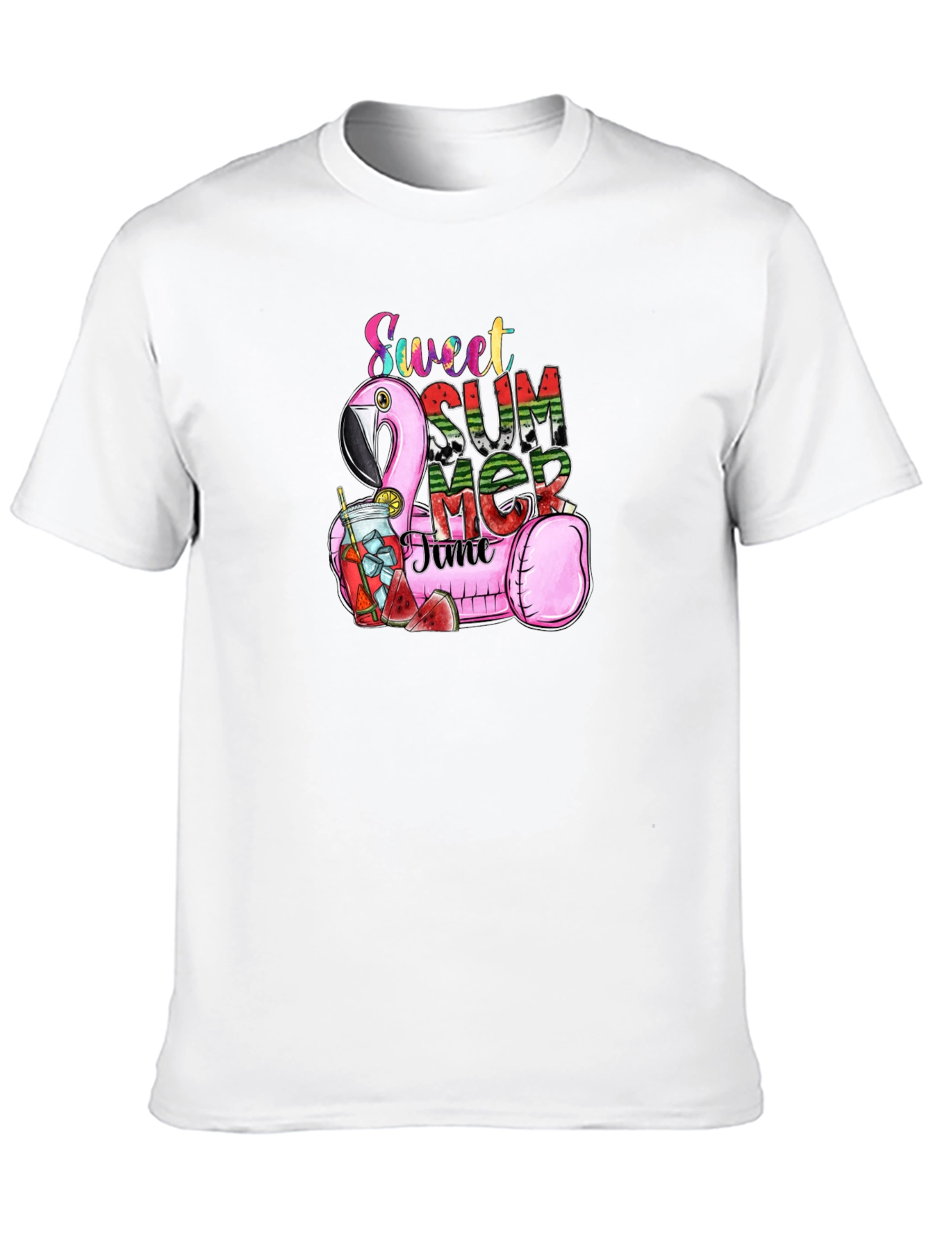 Sweet Summer Time Flamingo T-Shirt