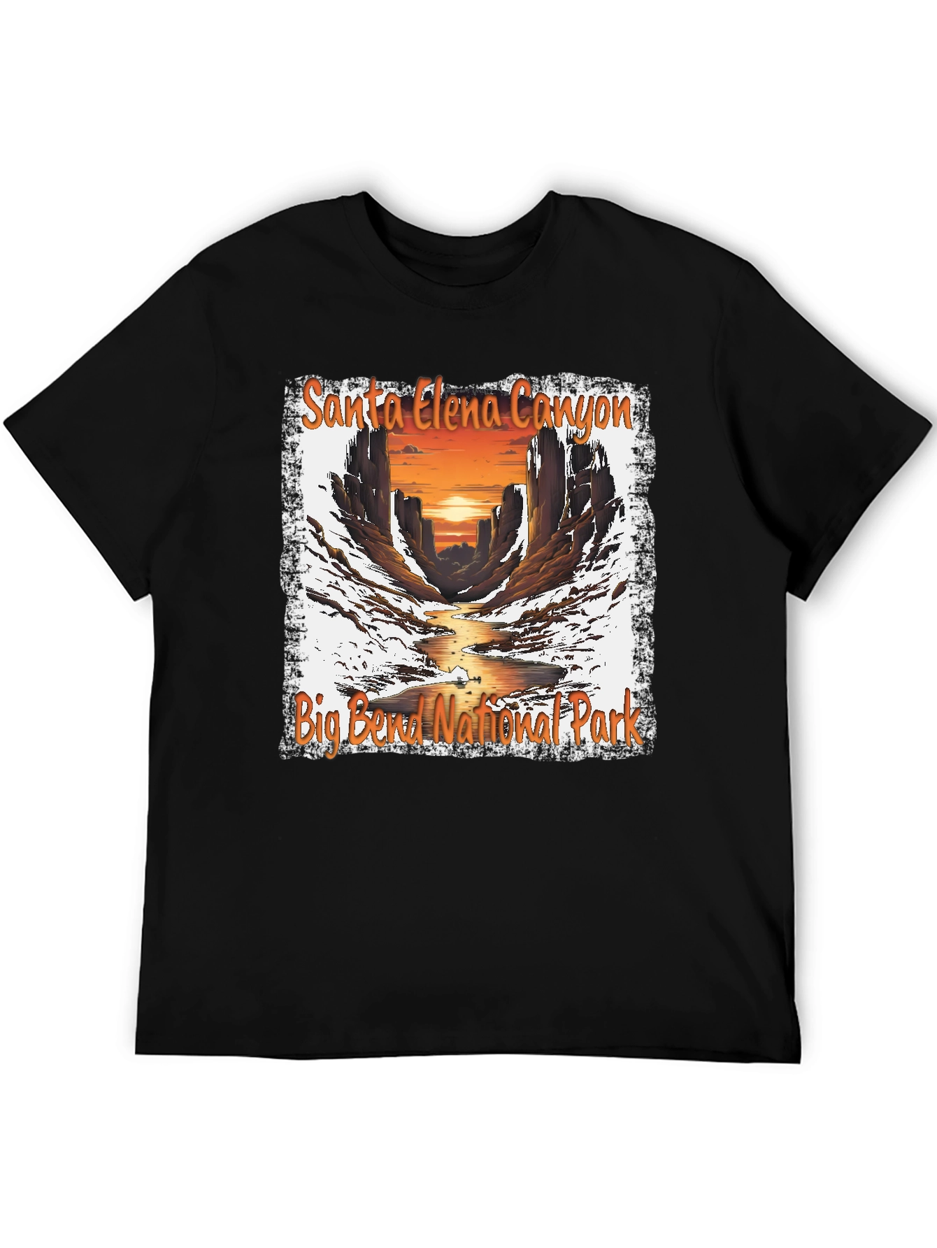 Santa Elena Canyon T-Shirt Big Bend National Park Tee