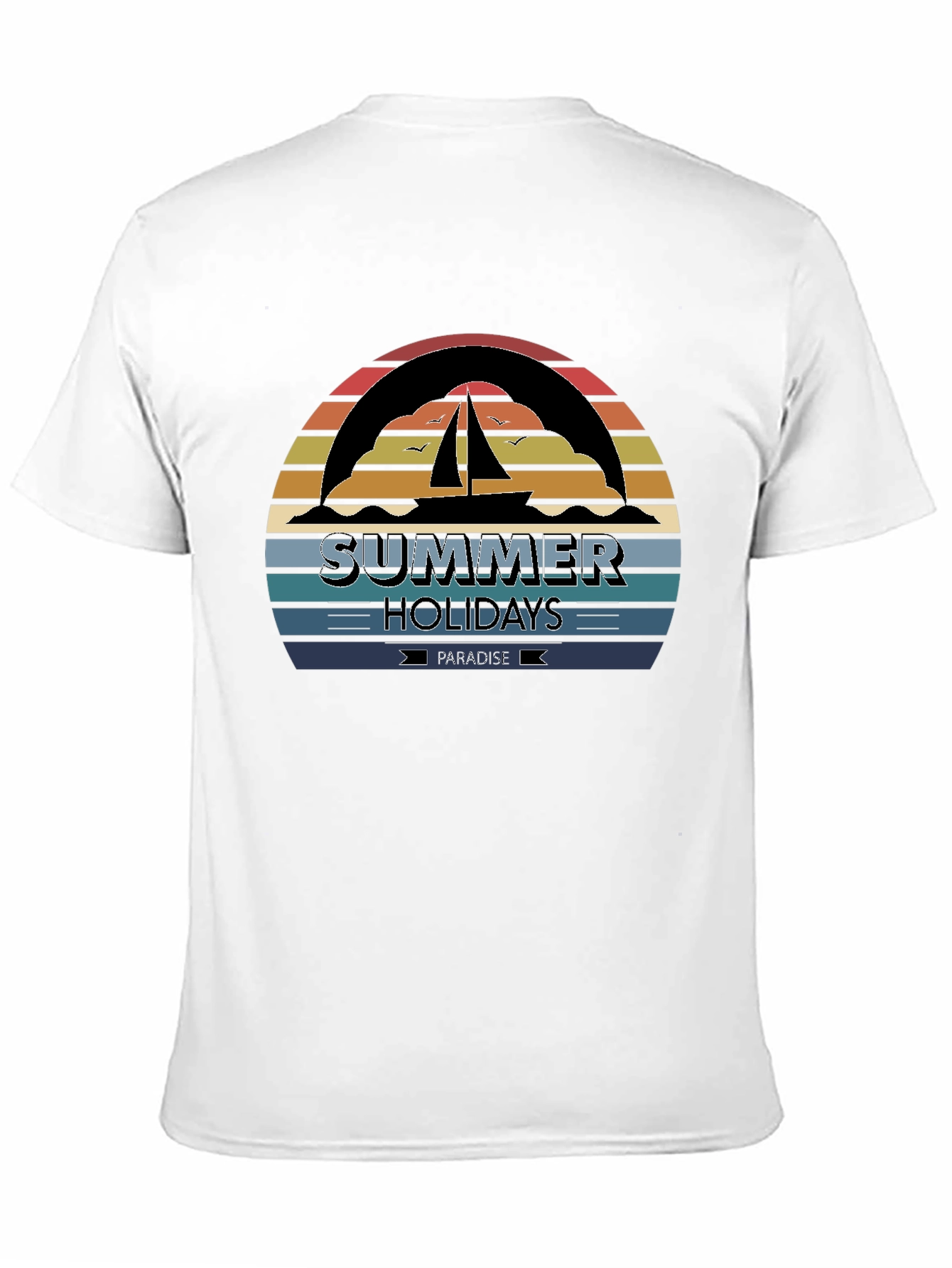 Summer Holidays Paradise Graphic Tee
