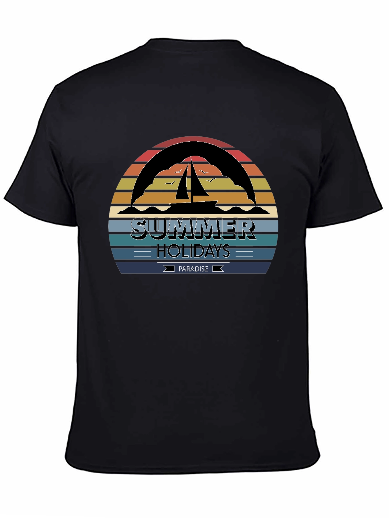 Summer Holidays Paradise Graphic Tee